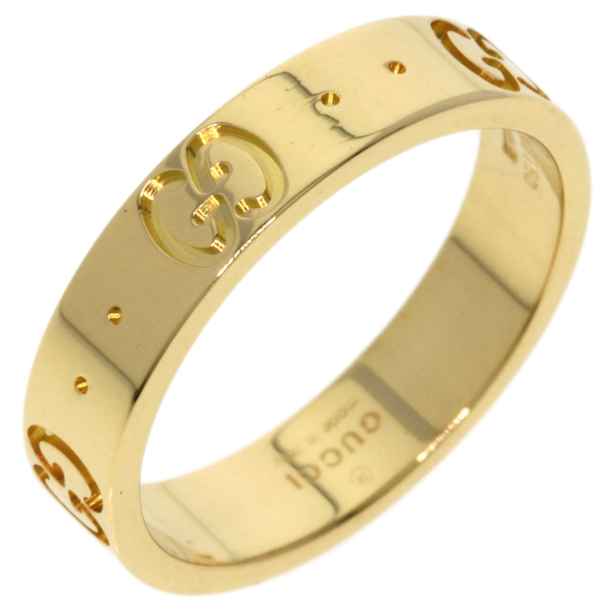 Gucci Yellow Gold (18K) Band Ring (Pre-Owned)