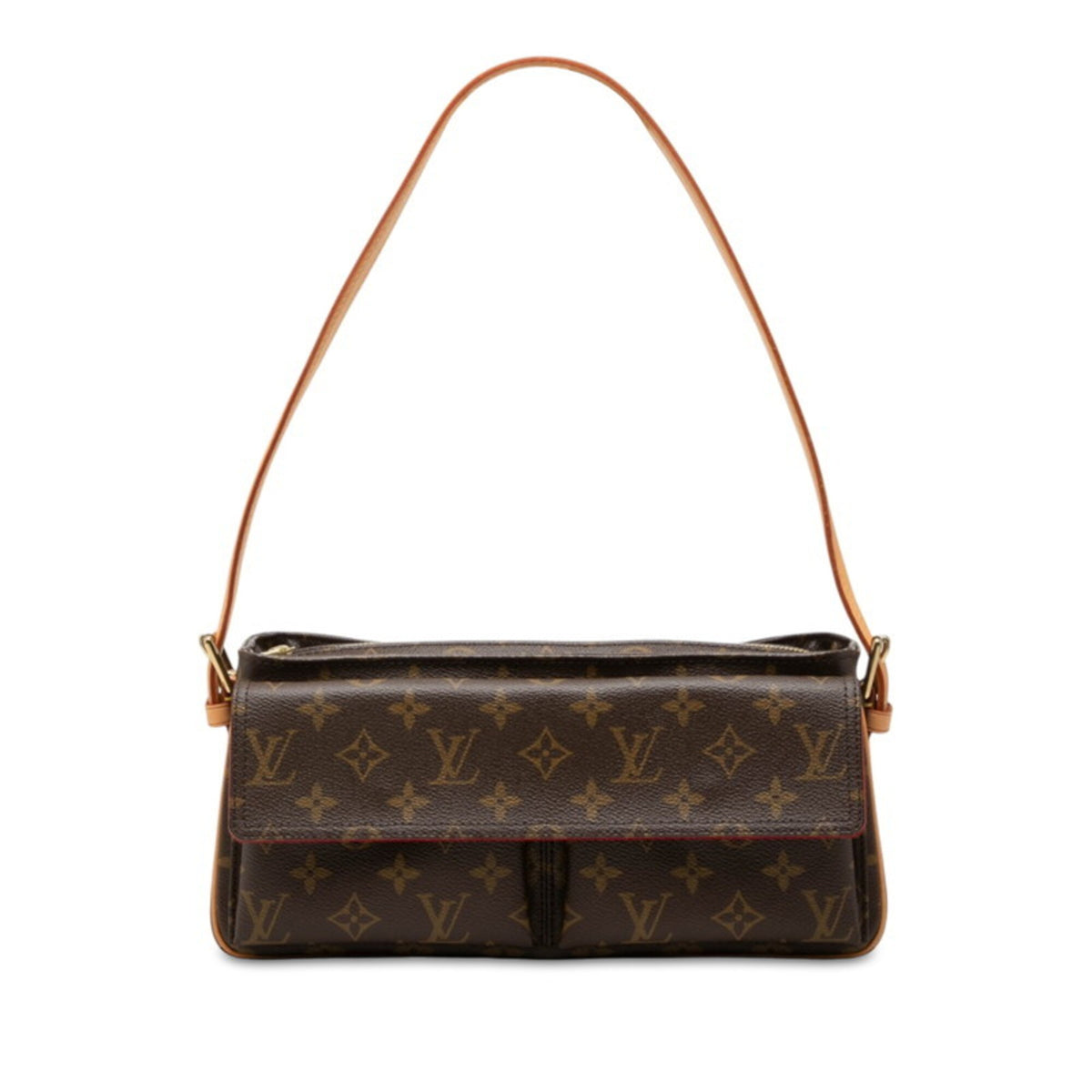 Louis Vuitton Monogram Brown Pvc Leather Shoulder Bag (Pre-Owned)