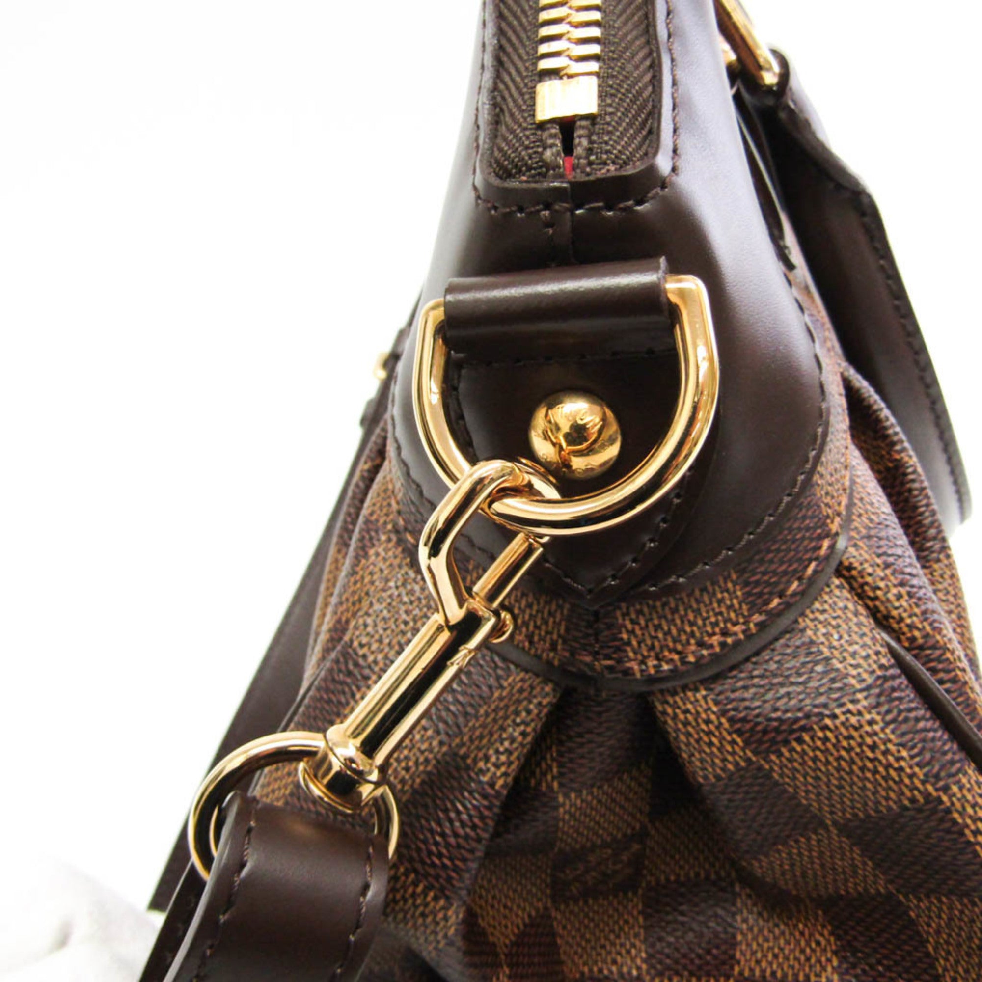 Louis Vuitton Damier Ebene Damier Canvas Handbag Shoulder Bag (Pre-Owned)