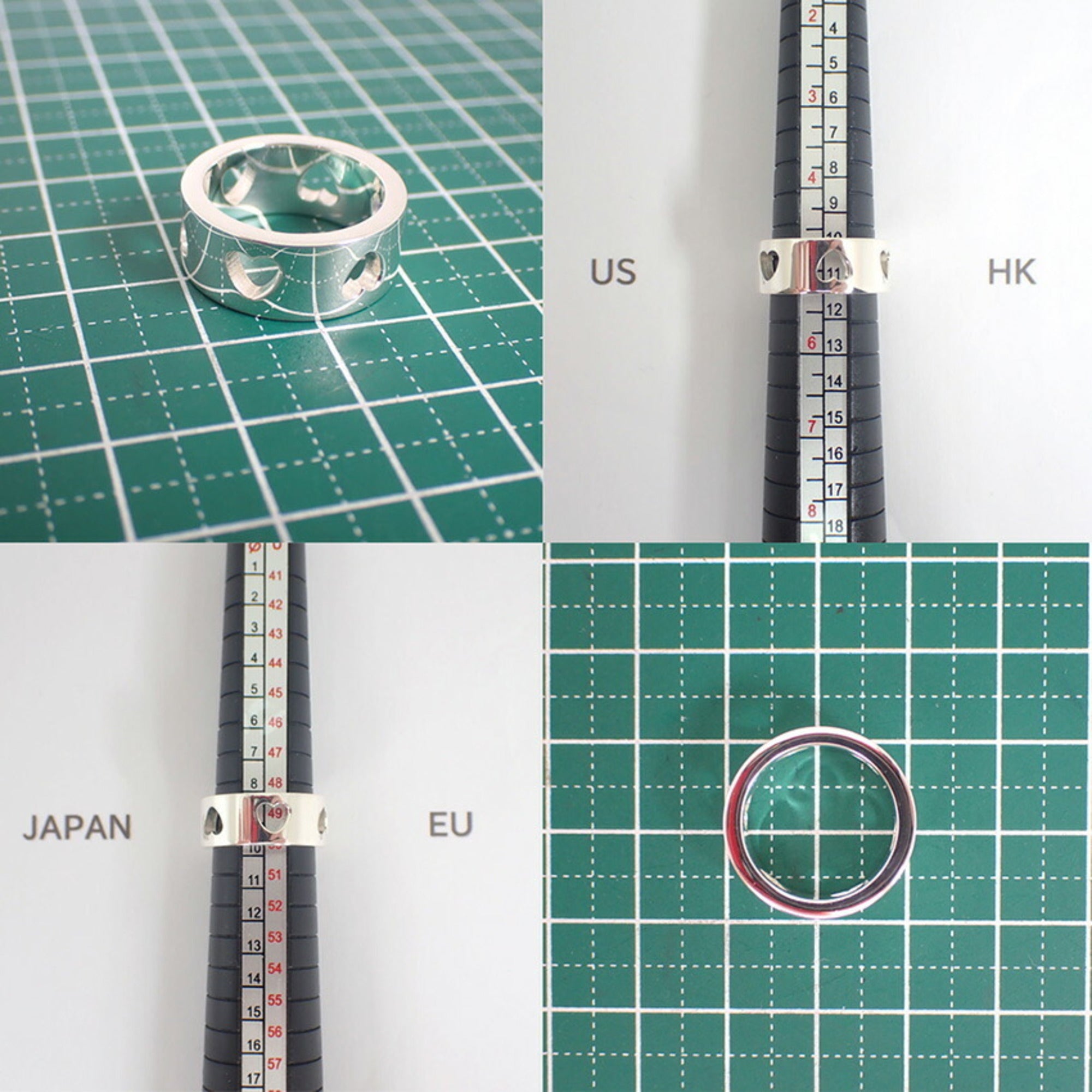 Tiffany Sterling Silver 925 Band Ring (Pre-Owned)