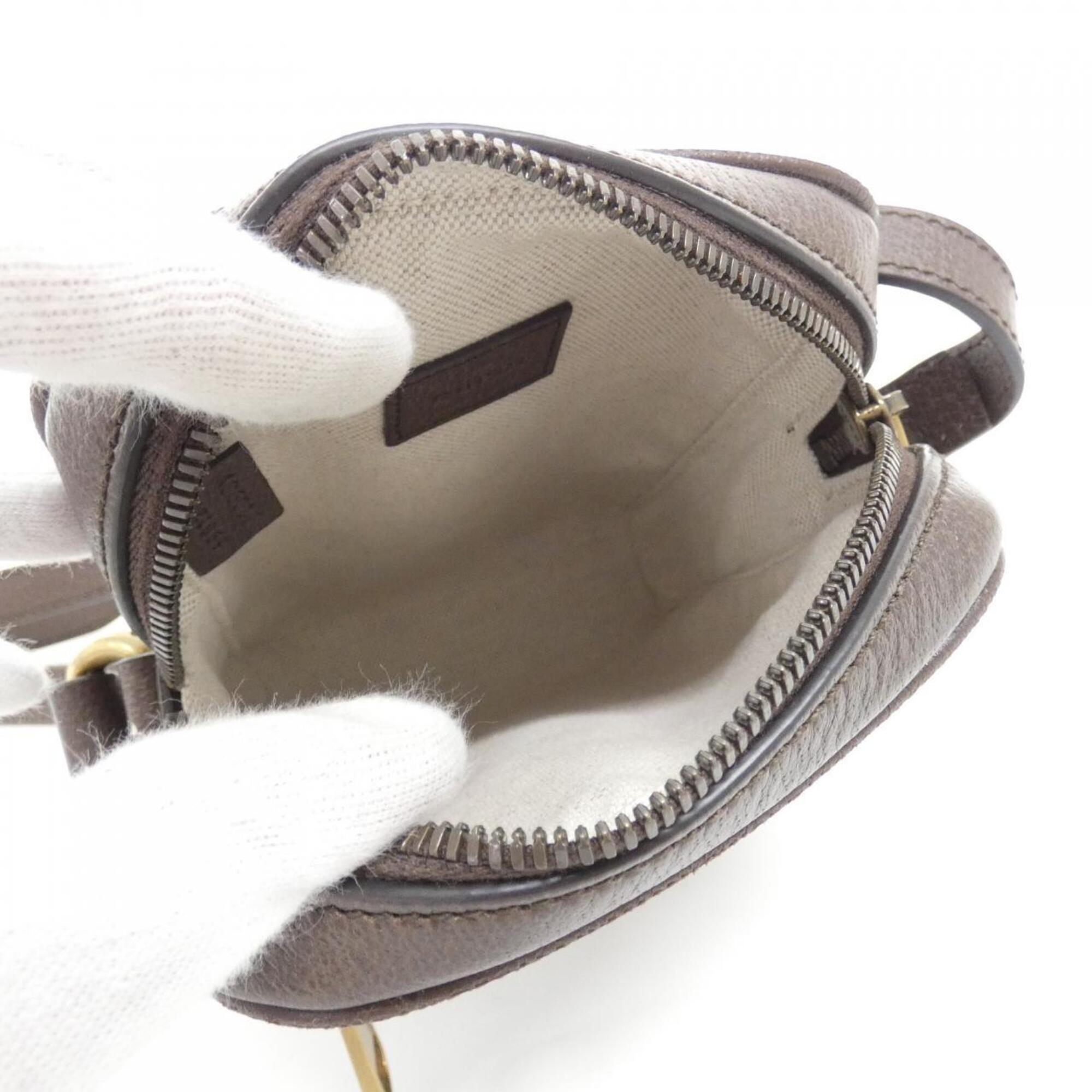 Gucci Ophidia Beige Brown Gg Supreme Canvas Shoulder Bag (Pre-Owned)