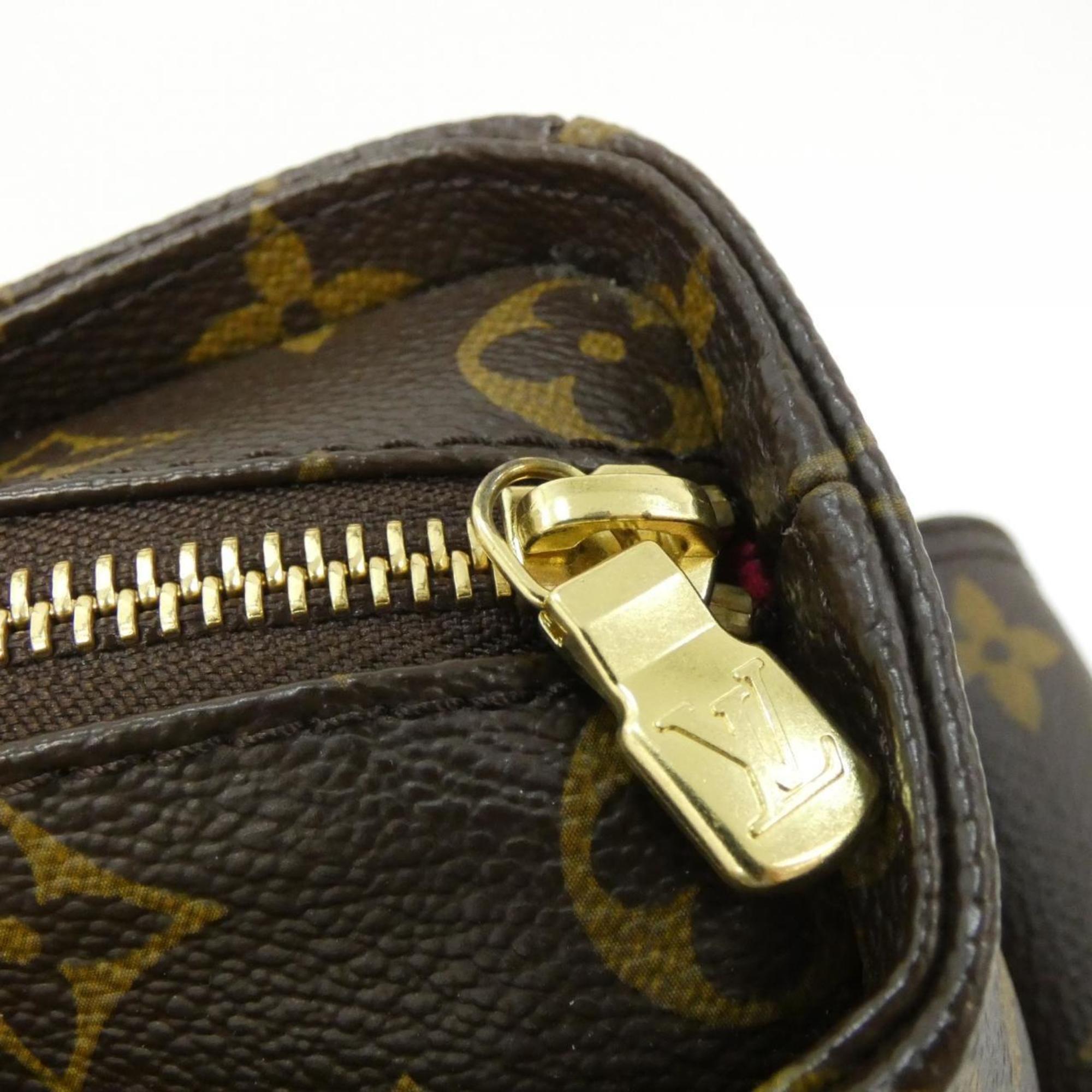 Louis Vuitton Monogram Marron Coated Canvas Handbag (Pre-Owned)