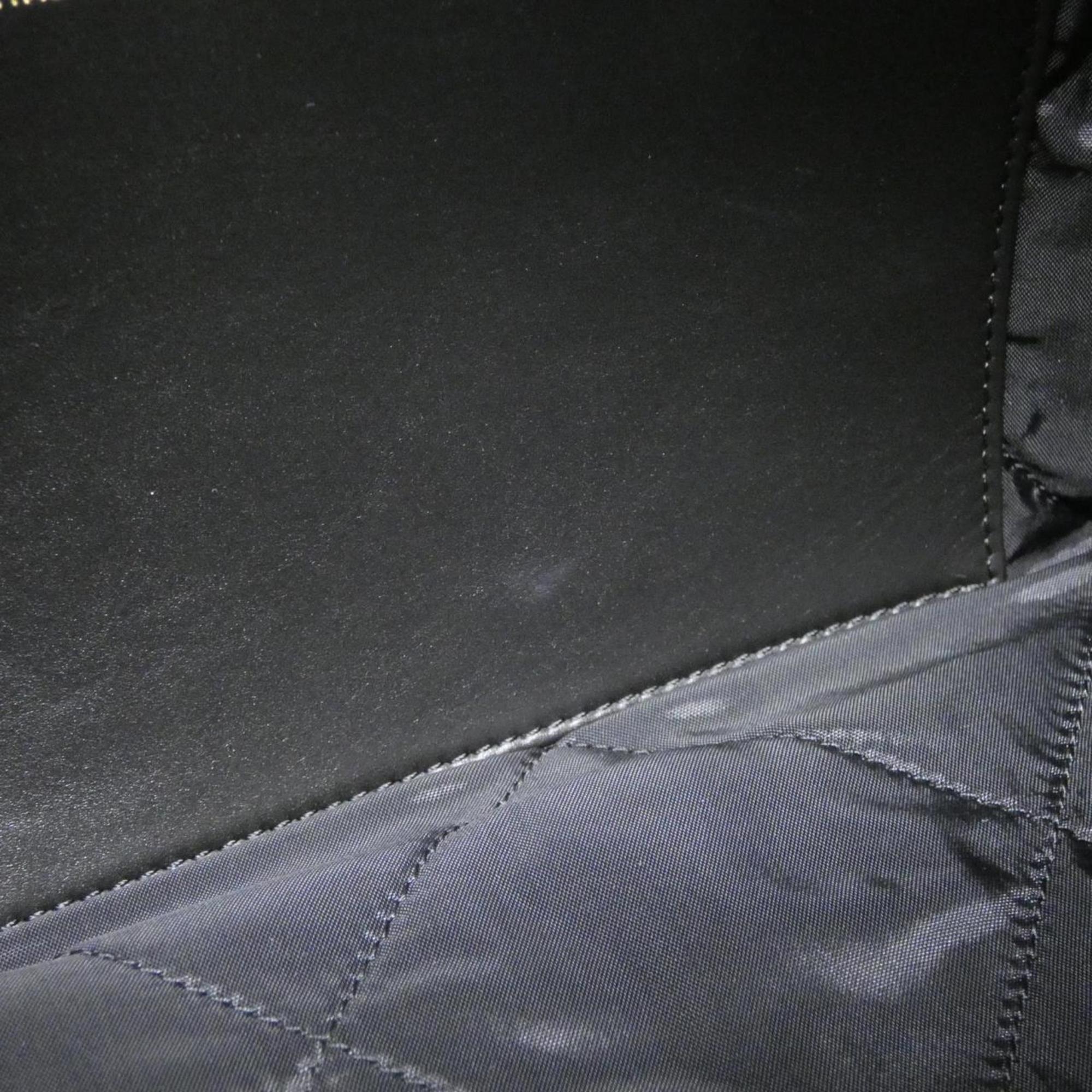 Chanel Black Satin Shoulder Bag (Pre-Owned)