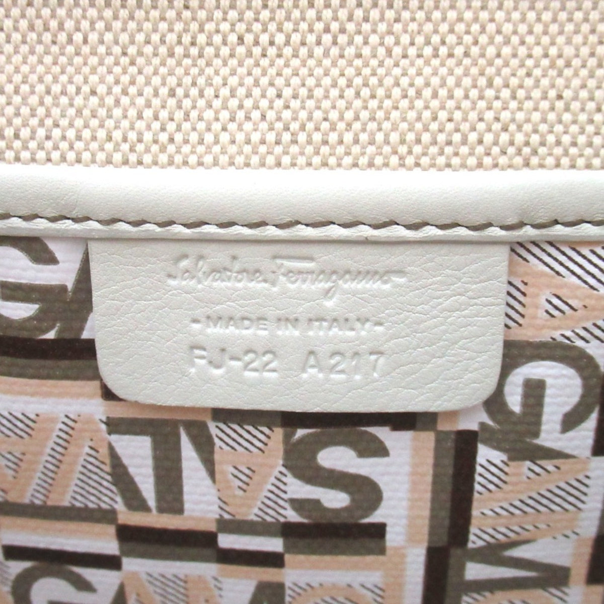 Salvatore Ferragamo Multi-Color Pvc Shoulder Bag (Pre-Owned)