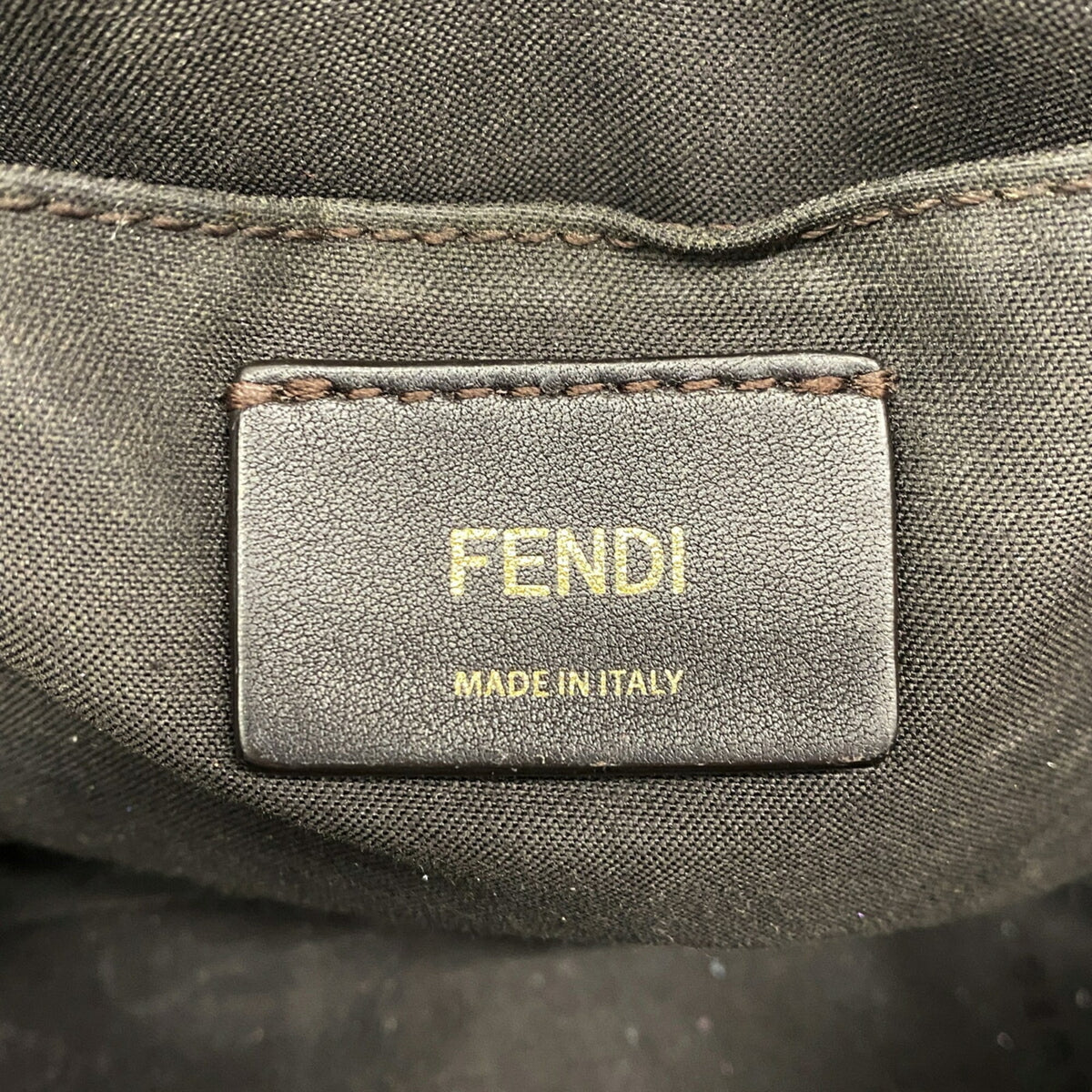 Fendi Pink Beige Leather Handbag (Pre-Owned)