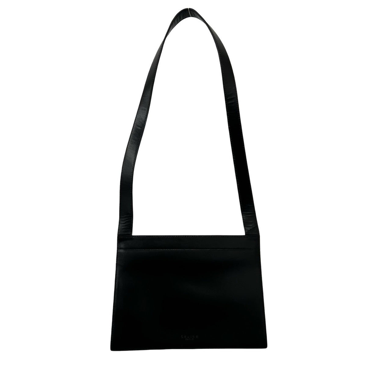 Celine Black Leather Shoulder Bag (Pre-Owned)