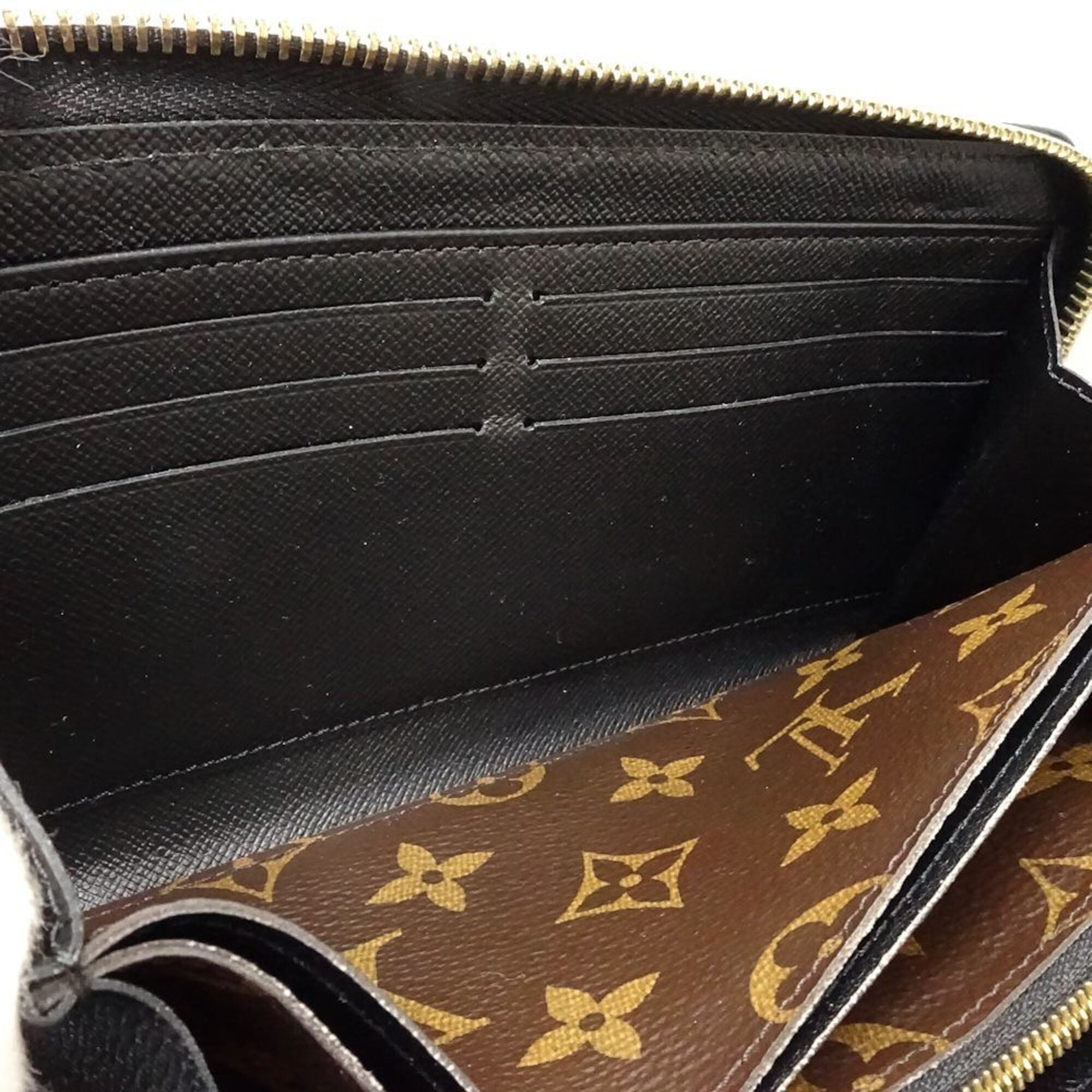 Louis Vuitton Monogram Noir Leather Coin Purse/Coin Case (Pre-Owned)