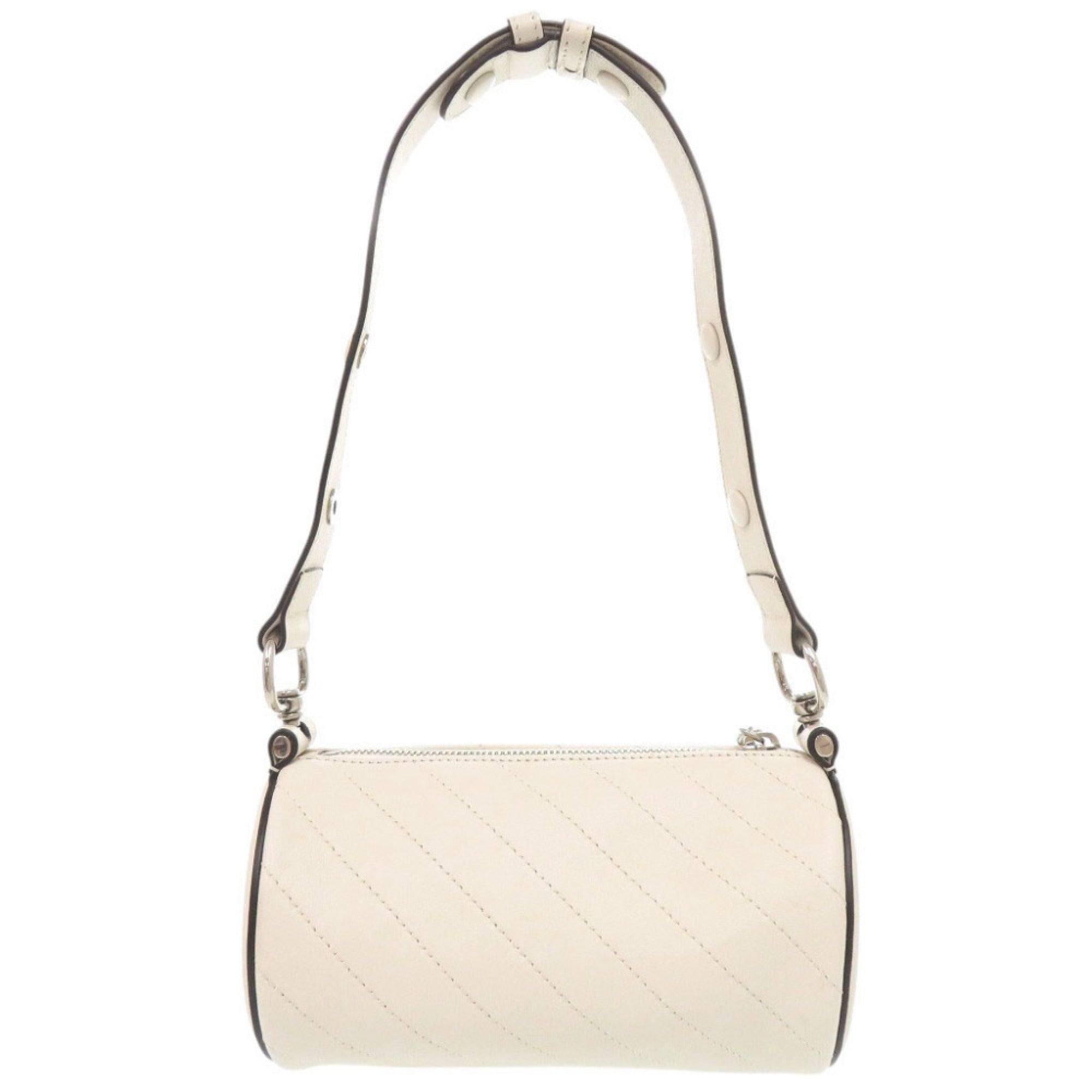 Gucci White Leather Shoulder Bag (Pre-Owned)