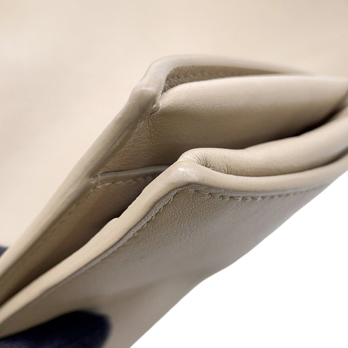 Saint Laurent Beige Leather Handbag Tote Bag (Pre-Owned)