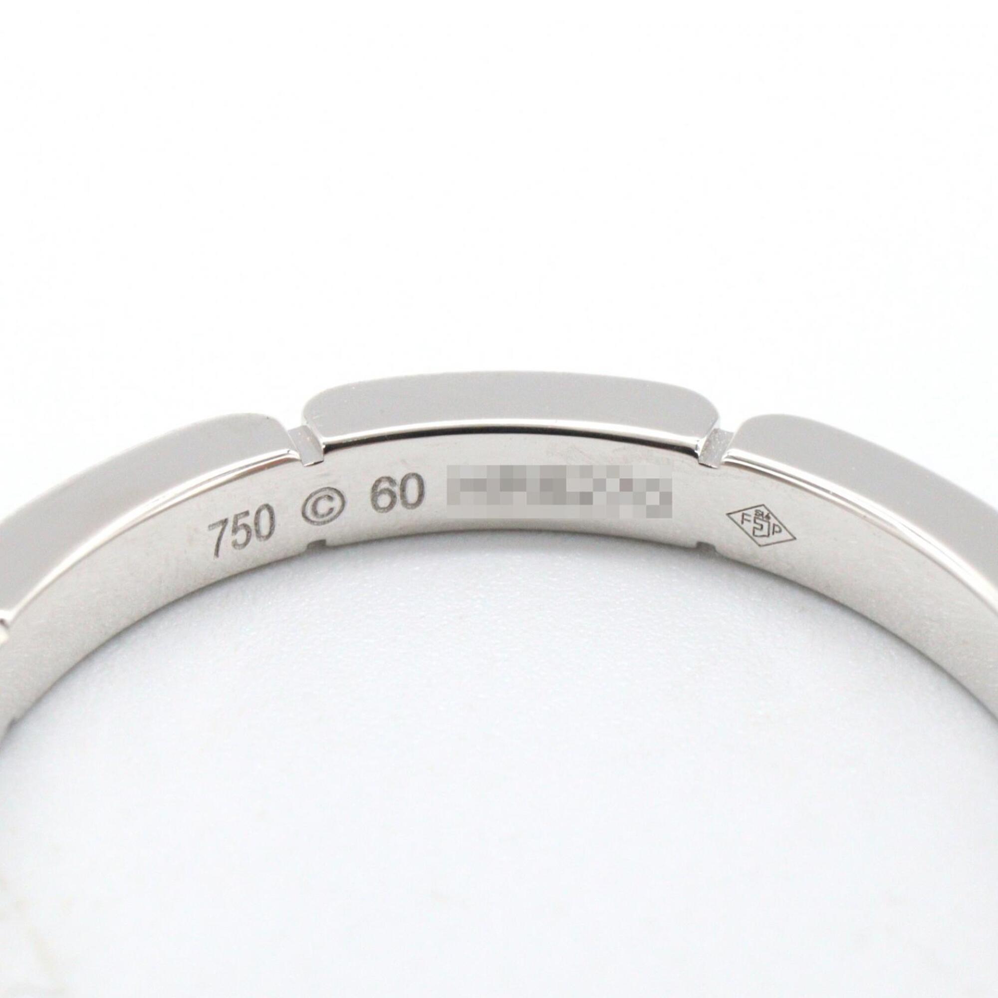 Cartier White Gold White Gold (18K) Band Ring (Pre-Owned)