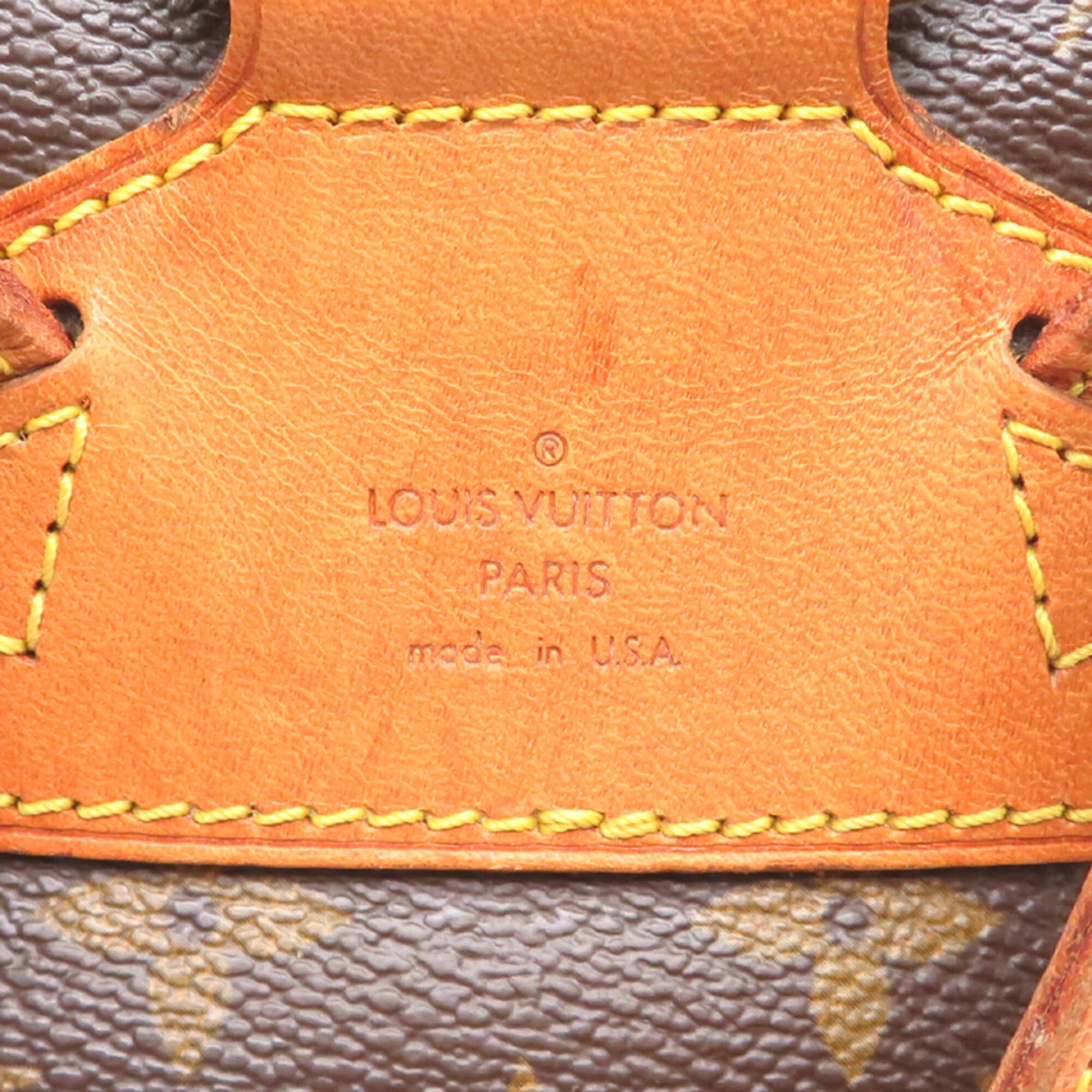 Louis Vuitton Brown Monogram Backpack (Pre-Owned)
