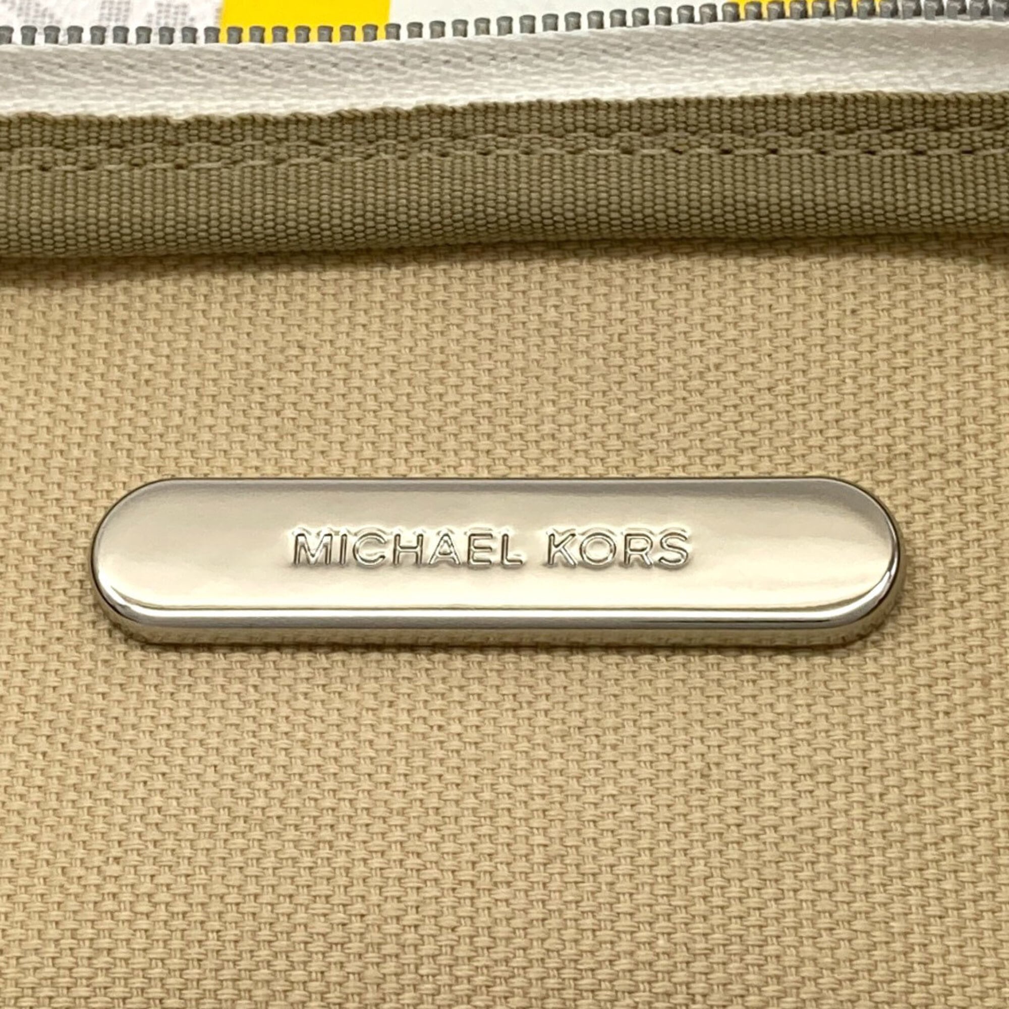 Michael Kors White Pvc Tote Bag (Pre-Owned)