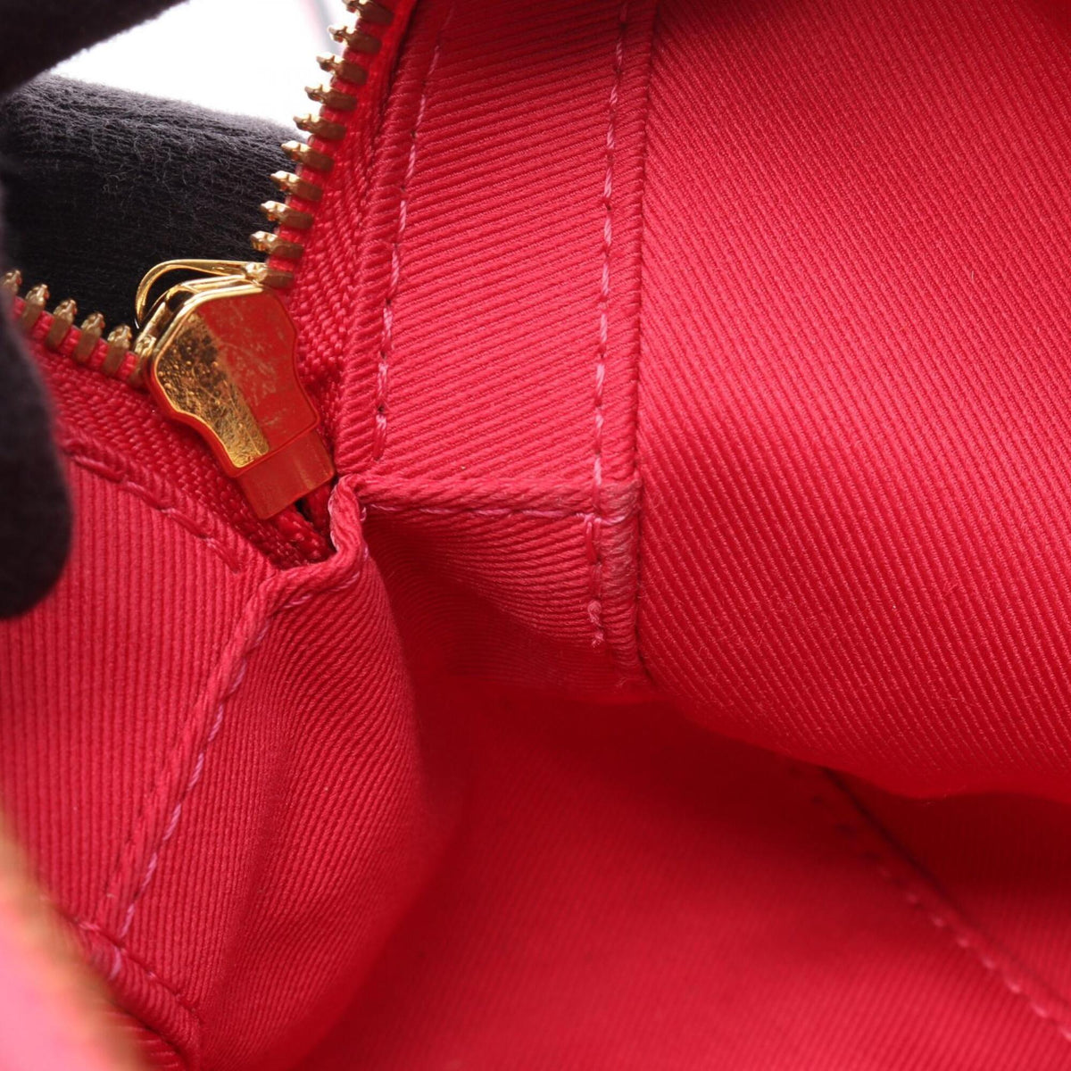 Louis Vuitton Brown Freesia Monogram Pink Monogram Leather Handbag Shoulder Bag (Pre-Owned)