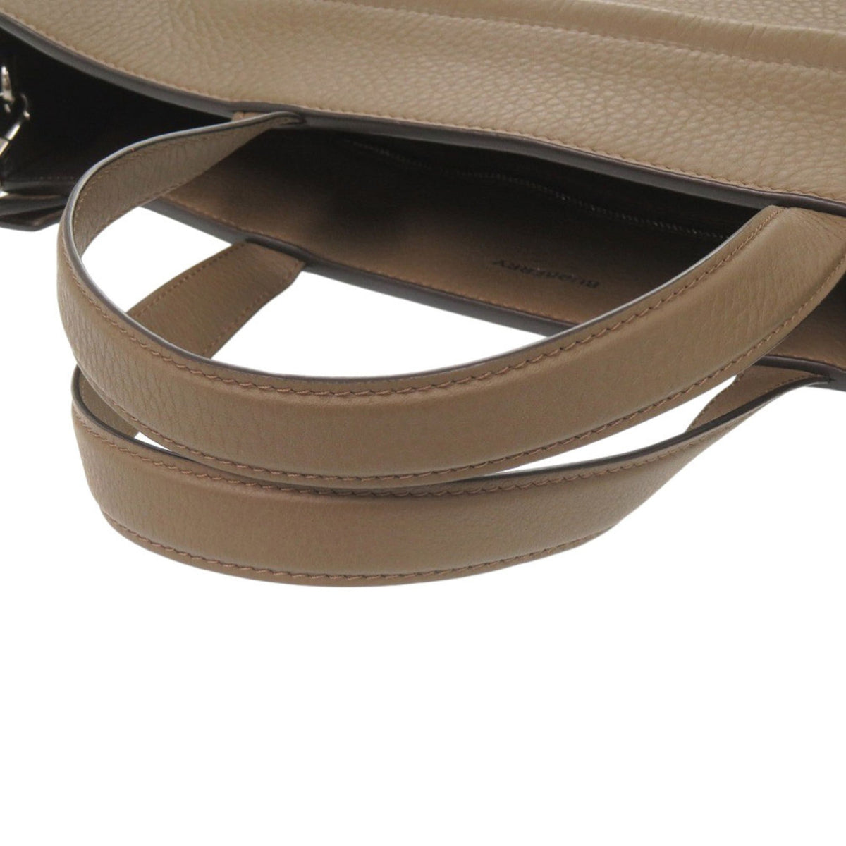 Burberry Brown Leather Tote Bag (Pre-Owned)