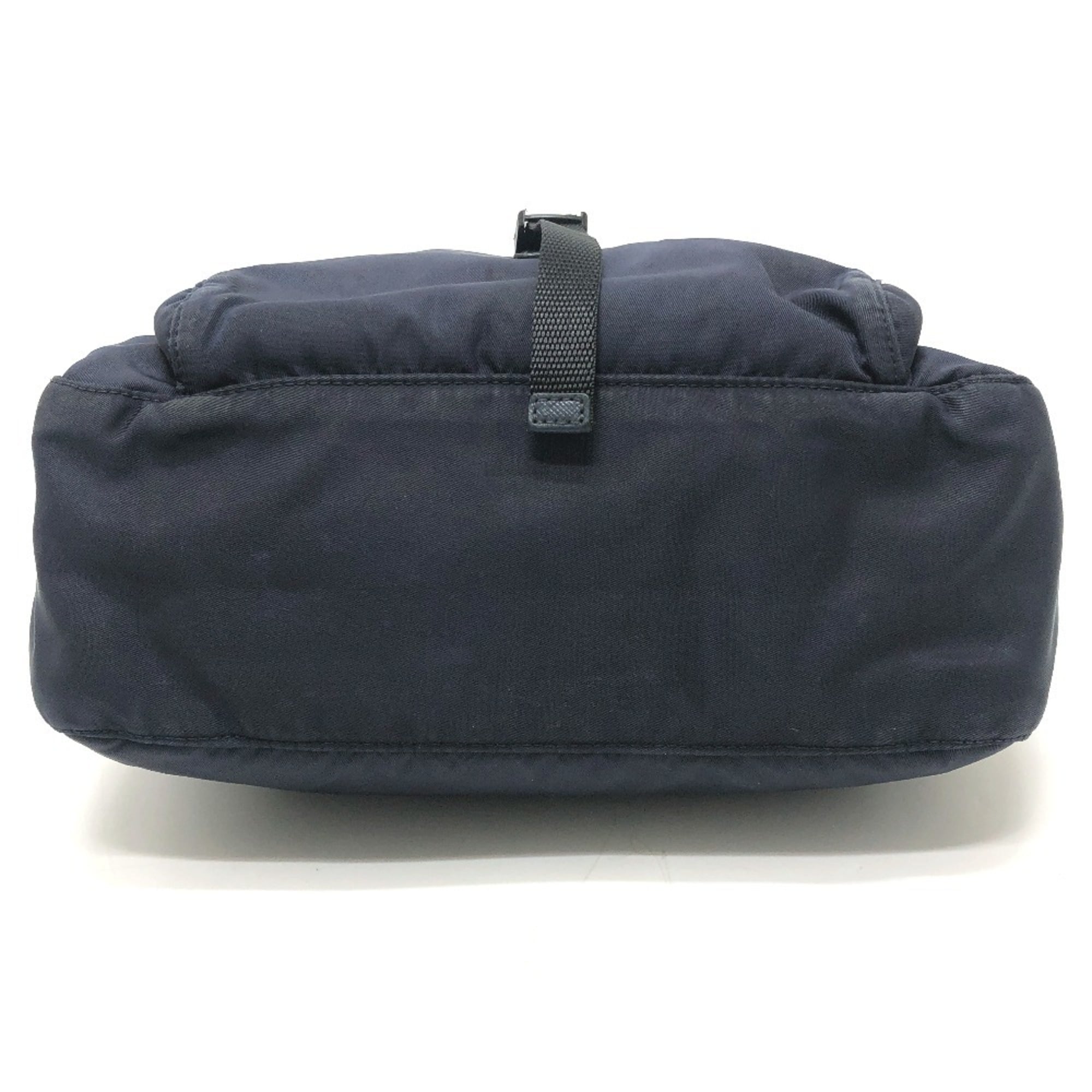 Prada Navy Nylon Shoulder Bag (Pre-Owned)