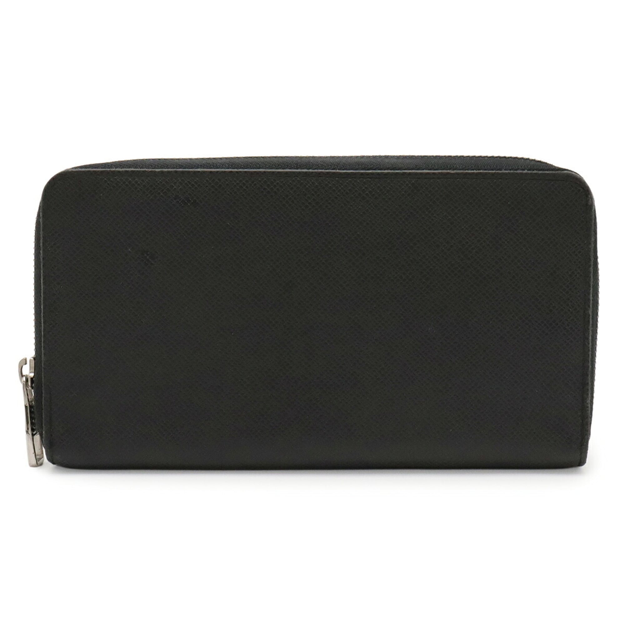 Louis Vuitton Ardoise Black Taiga Leather Coin Purse/Coin Case (Pre-Owned)
