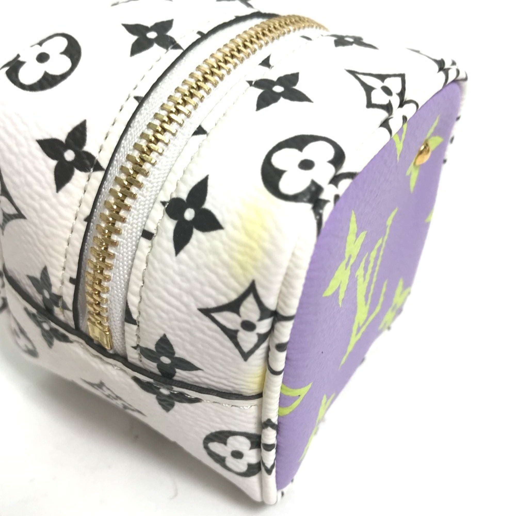 Louis Vuitton Monogram Monogram Pink Yellow Monogram Pouch (Pre-Owned)