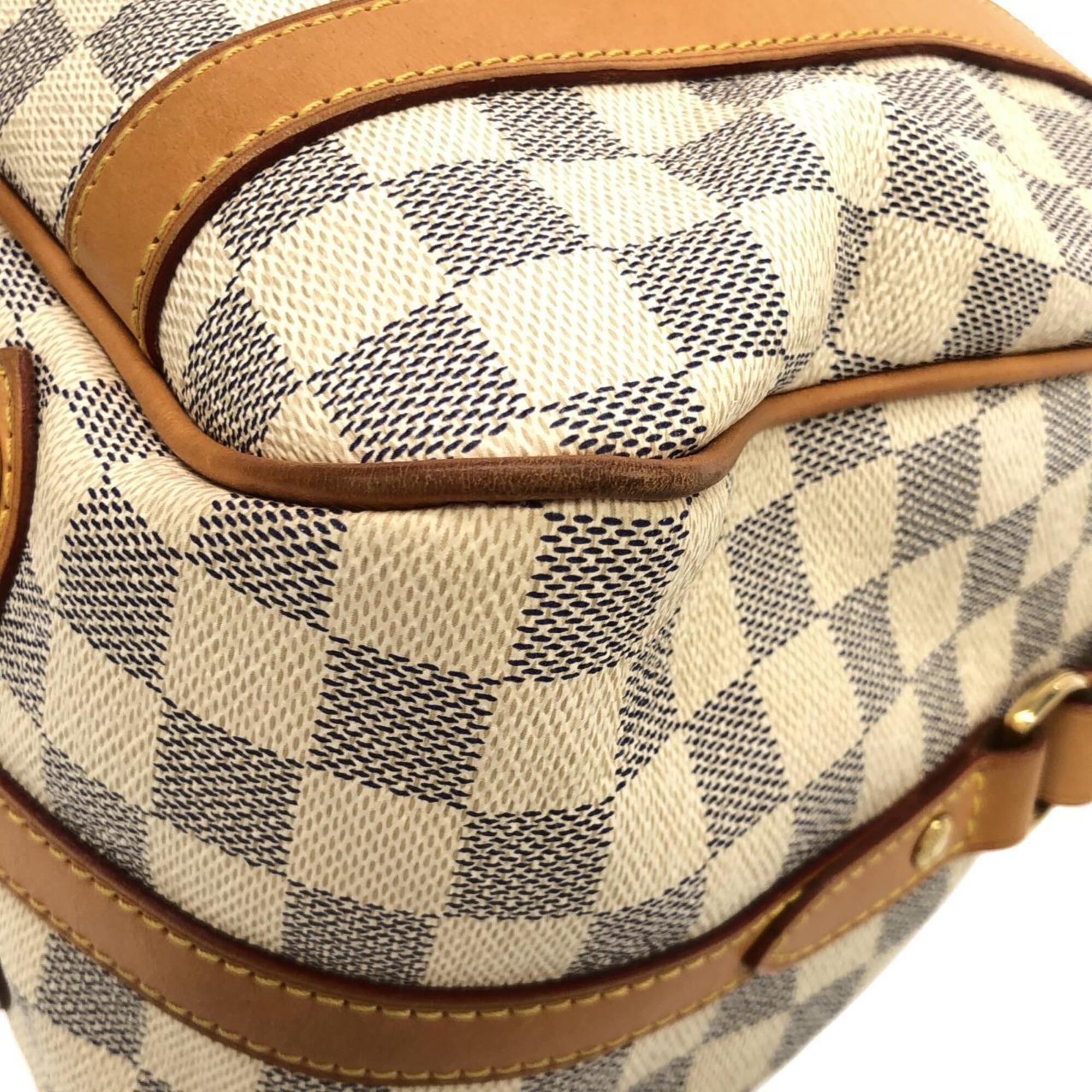 Louis Vuitton Azur Coated Canvas Shoulder Bag (Pre-Owned)