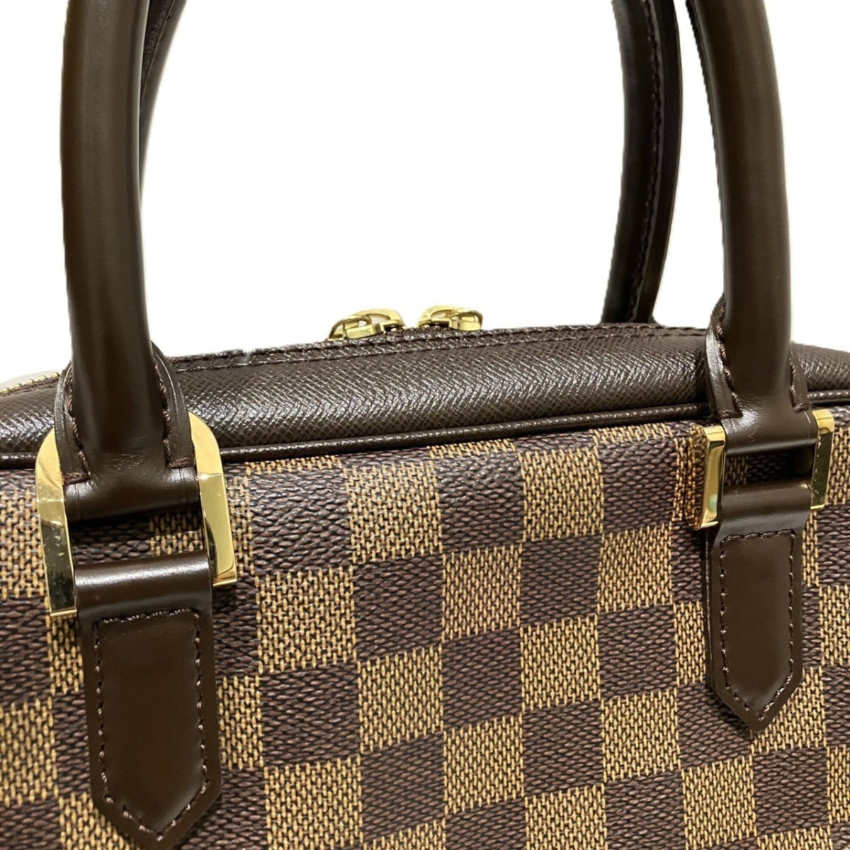 Louis Vuitton Damier Brown Damier Canvas Handbag (Pre-Owned)