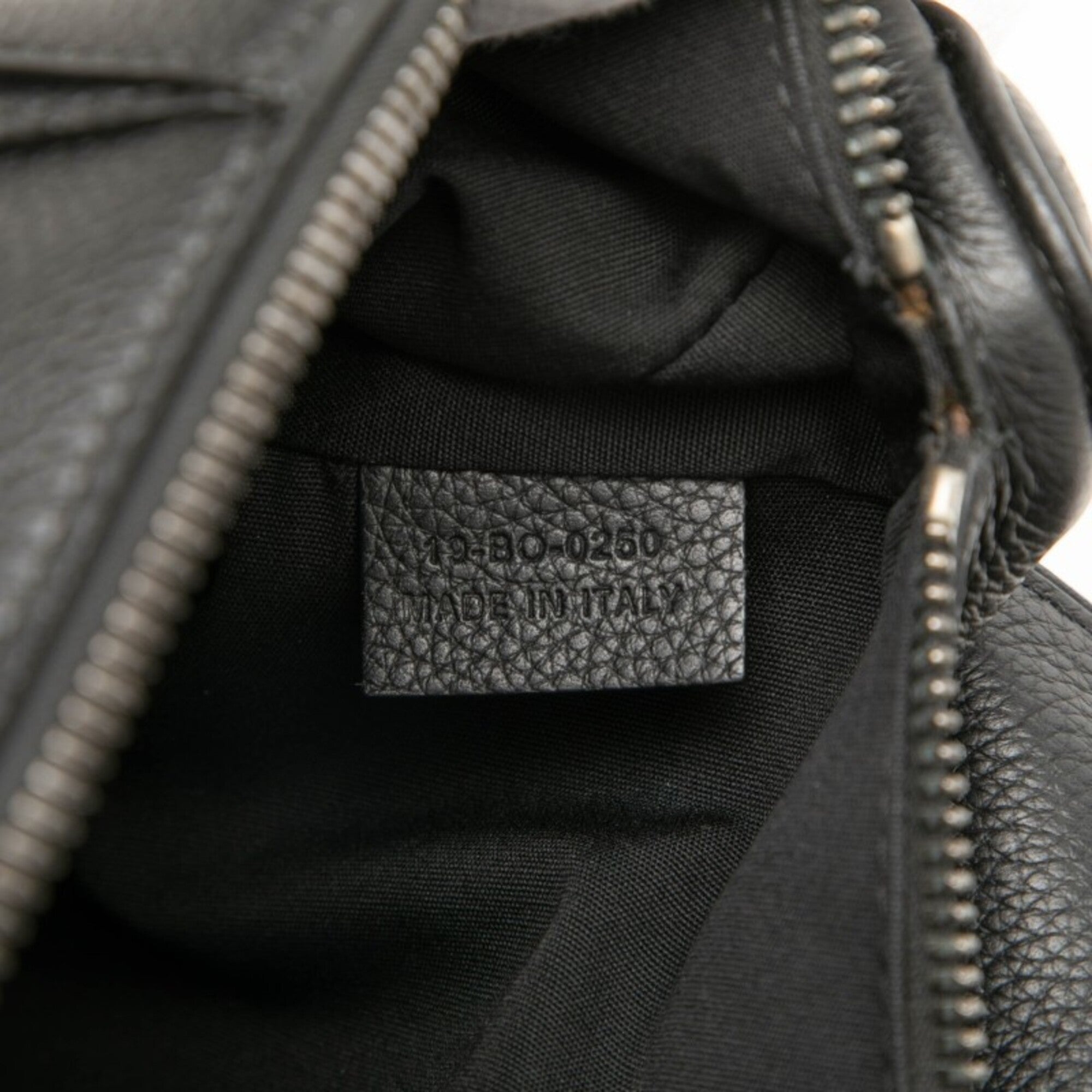 Christian Dior Black Leather Shoulder Bag Sling Bag (Pre-Owned)