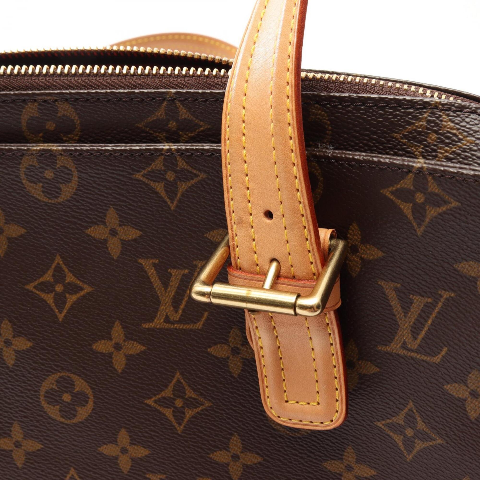 Louis Vuitton Brown Monogram Monogram Leather Handbag (Pre-Owned)
