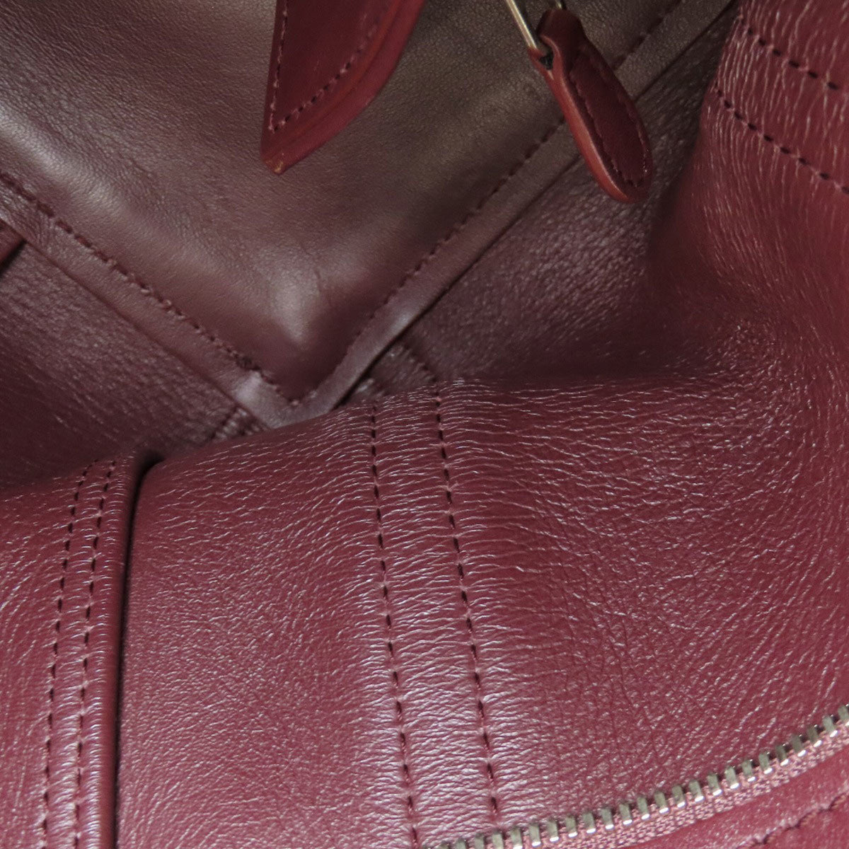 Balenciaga Bordeaux Leather Handbag (Pre-Owned)