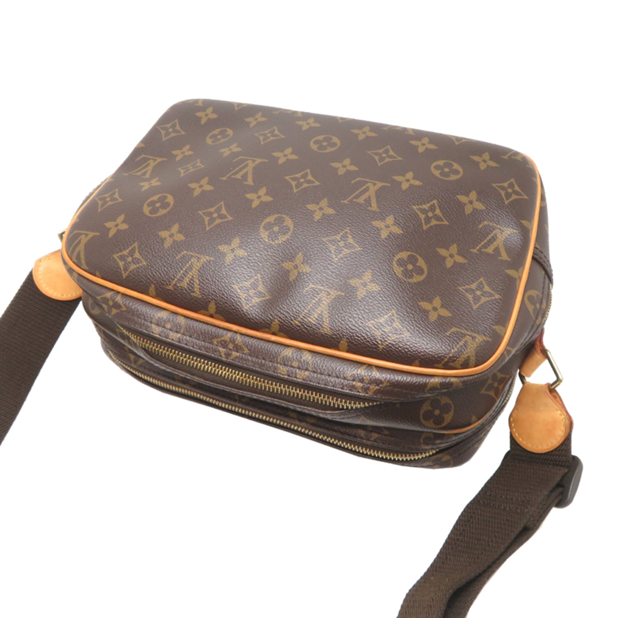 Louis Vuitton Brown Monogram Shoulder Bag (Pre-Owned)