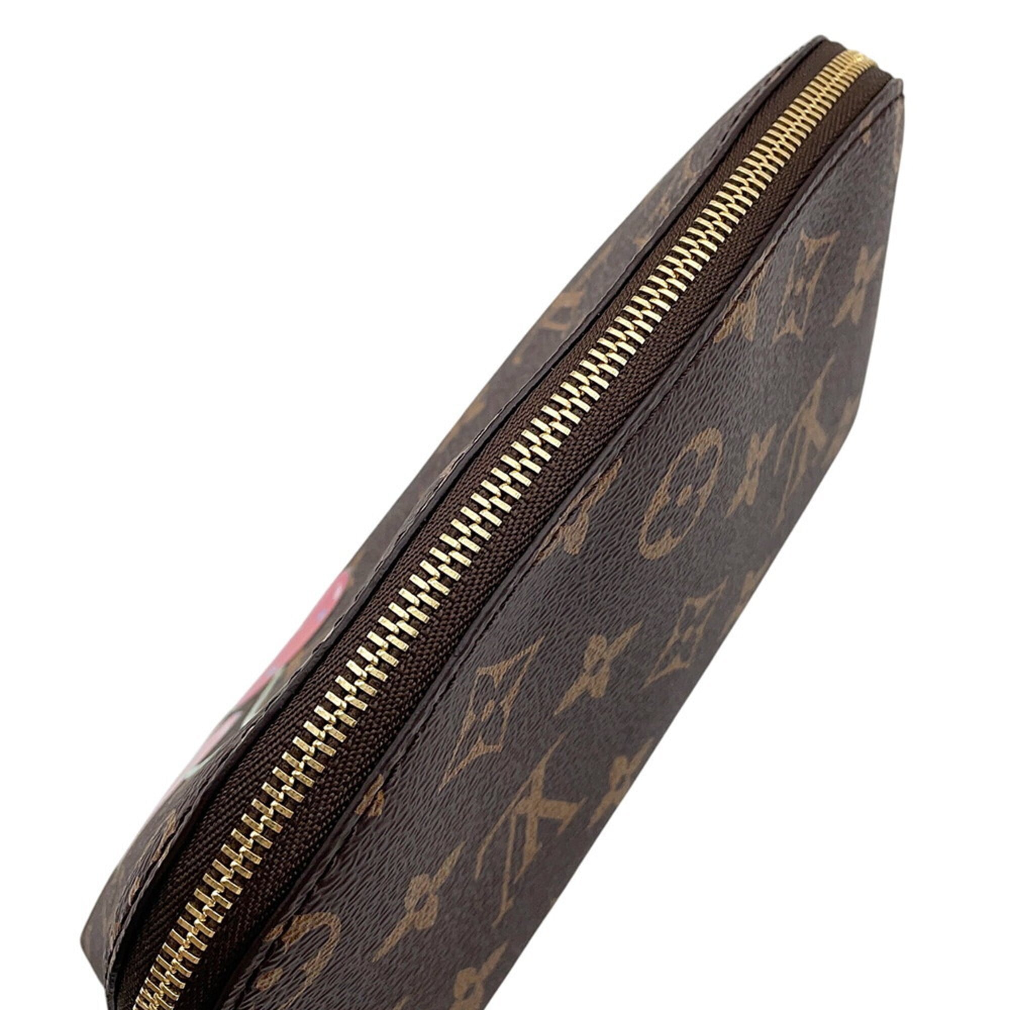 Louis Vuitton Monogram Cherry Monogram Cherry Red Color Pochette Pouch (Pre-Owned)
