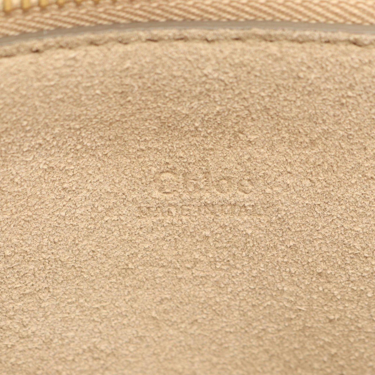 Chloé Beige Leather Suede Handbag Shoulder Bag (Pre-Owned)
