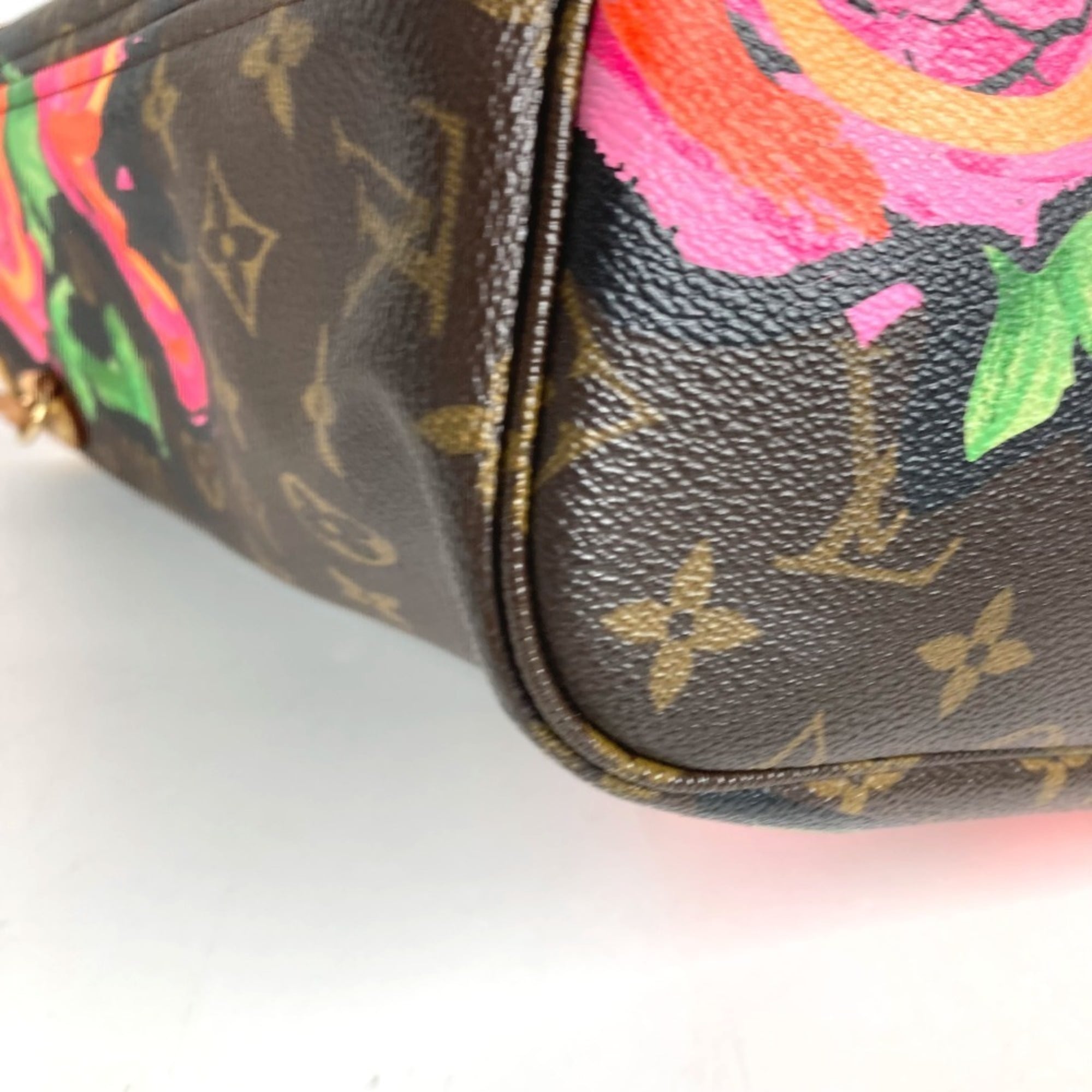 Louis Vuitton Monogram Brown Rose Monogram Shoulder Bag Tote Bag (Pre-Owned)