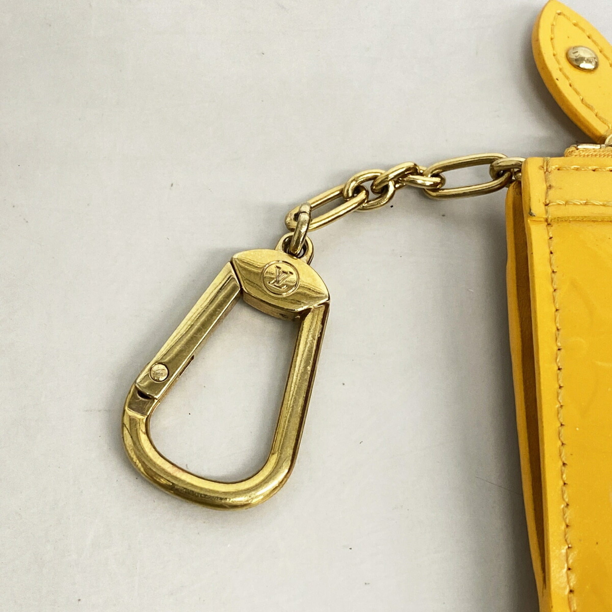 Louis Vuitton Yellow Coin Purse/Coin Case (Pre-Owned)