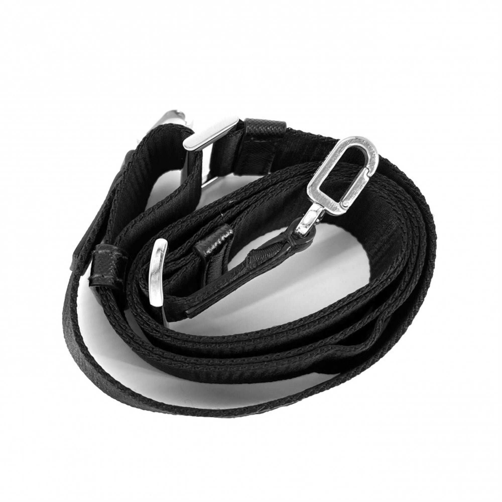 Prada Black Leather Shoulder Bag (Pre-Owned)