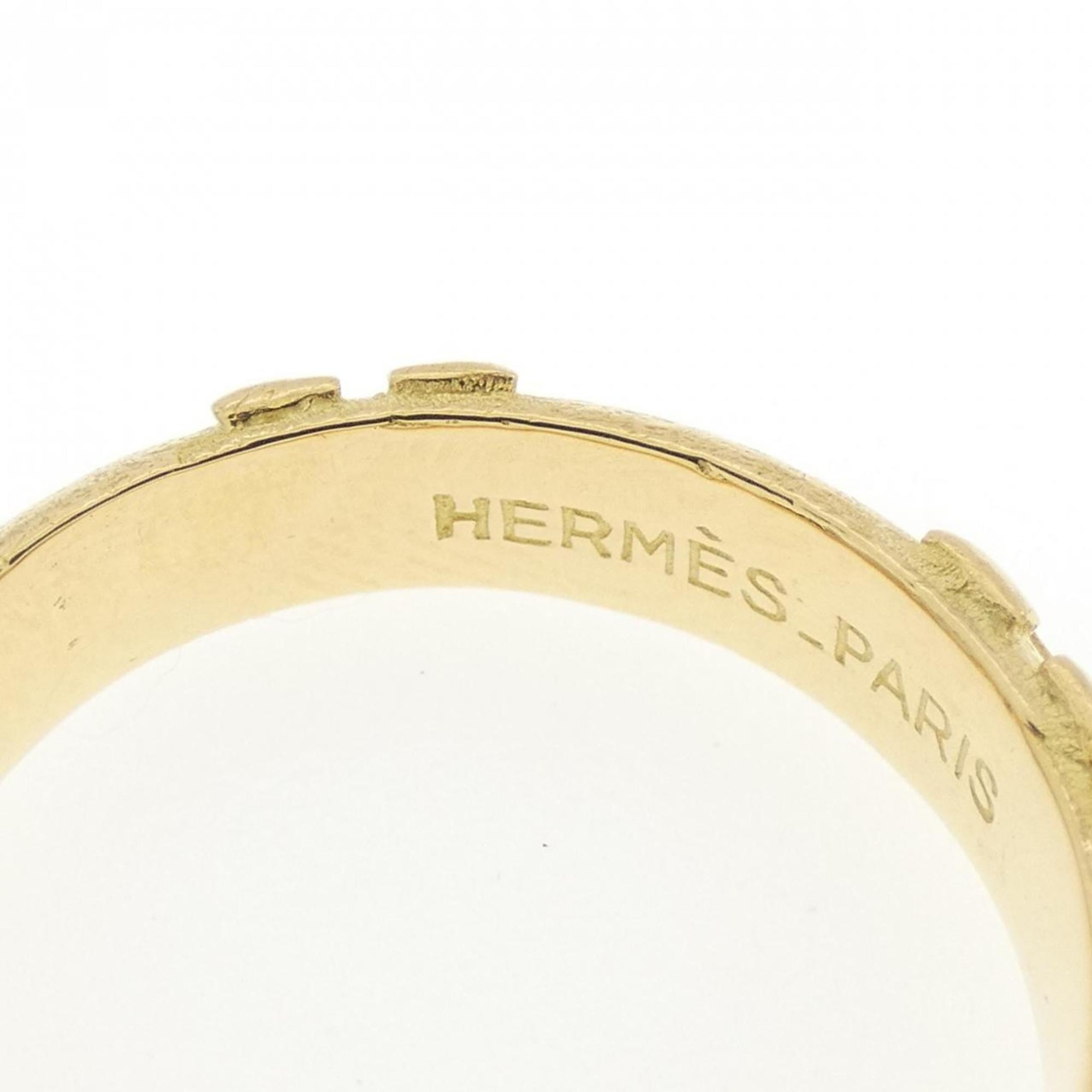 Hermes Yellow Gold Yellow Gold (18K) Band Ring (Pre-Owned)