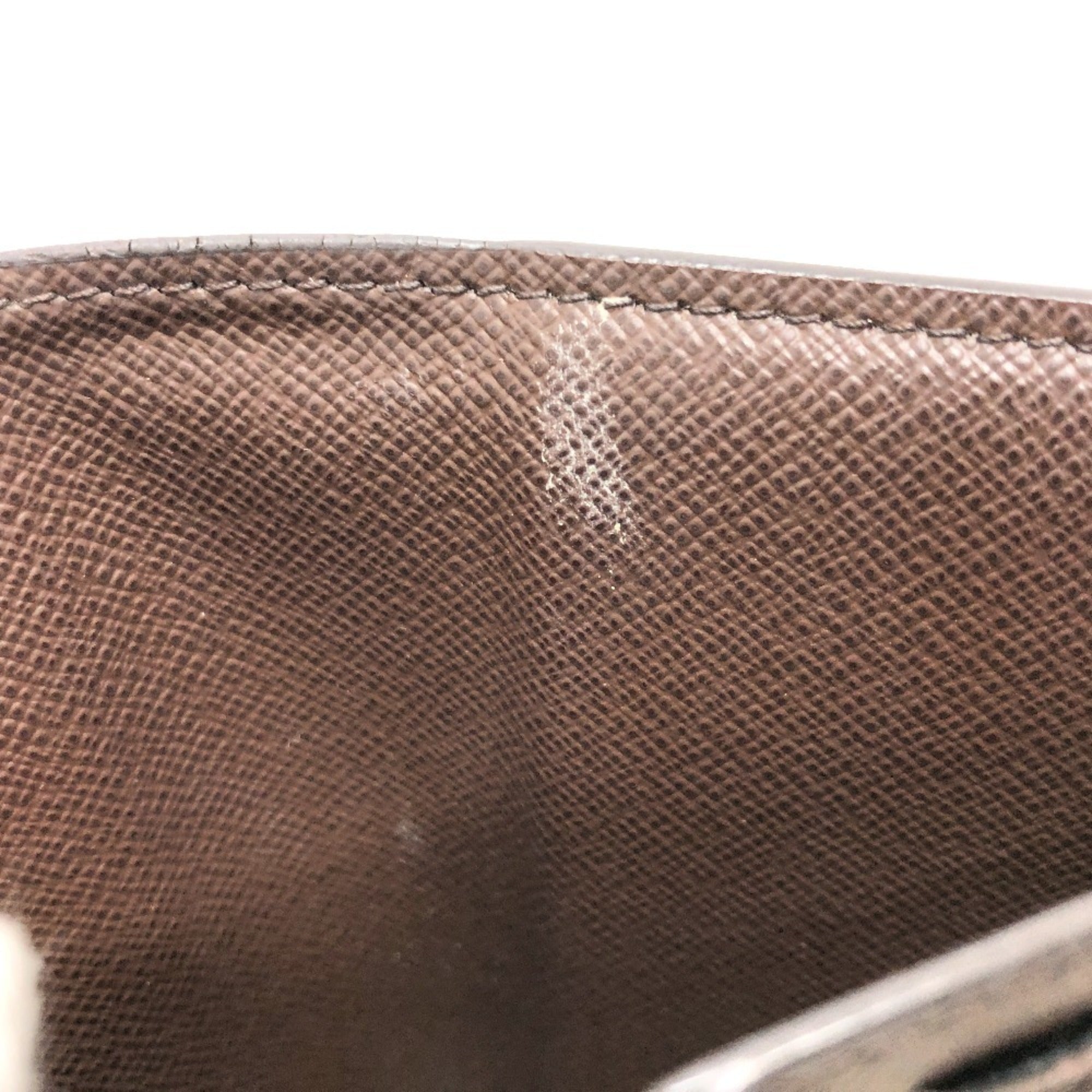 Louis Vuitton Damier Brown Damier Canvas Wallet (Bi-Fold) (Pre-Owned)