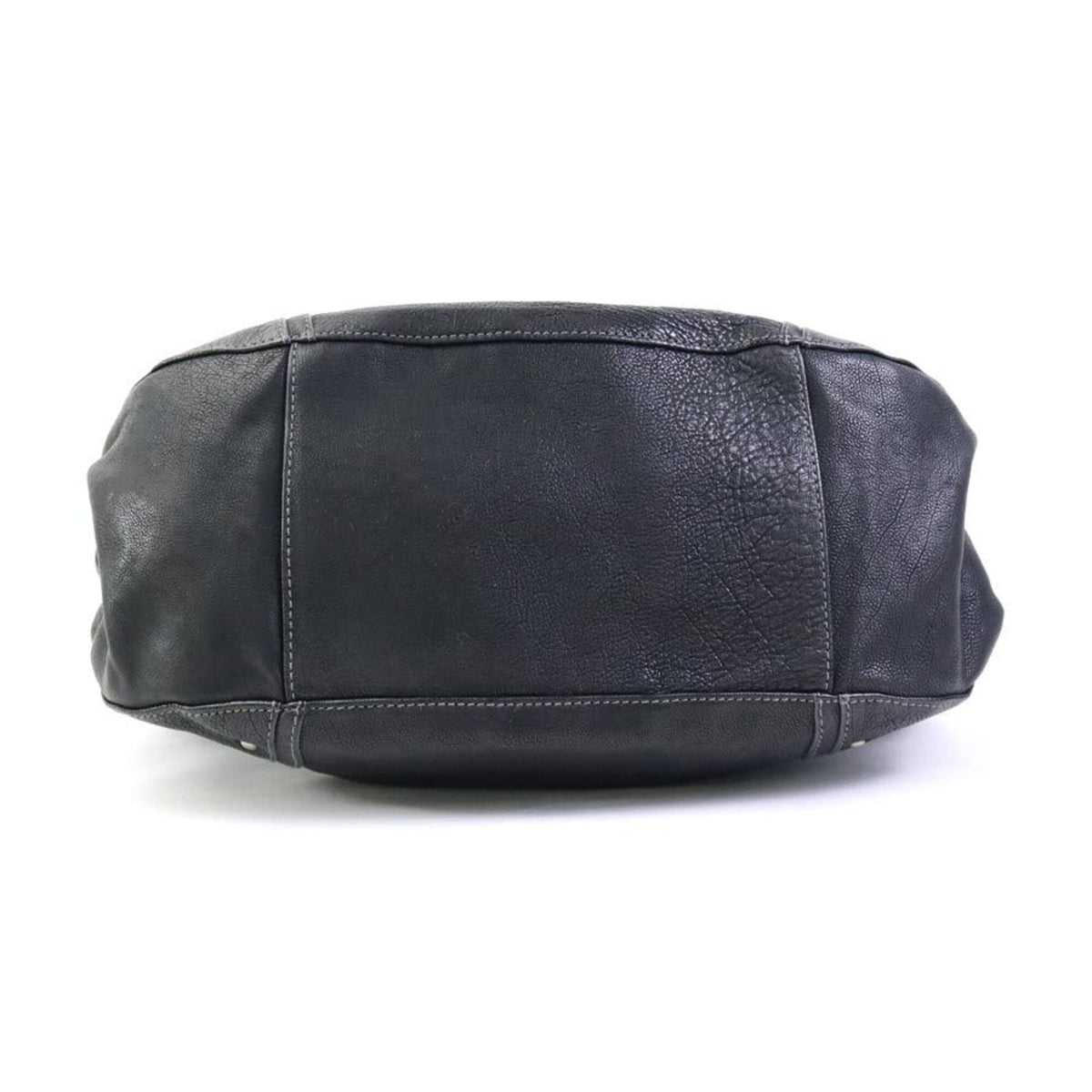 Bally Black Leather Shoulder Bag (Pre-Owned)