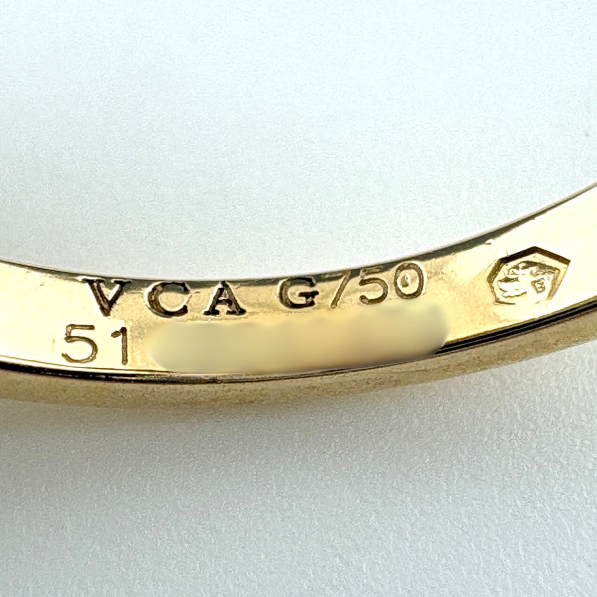 Van Cleef & Arpels Yellow Gold (18K) Band Ring (Pre-Owned)