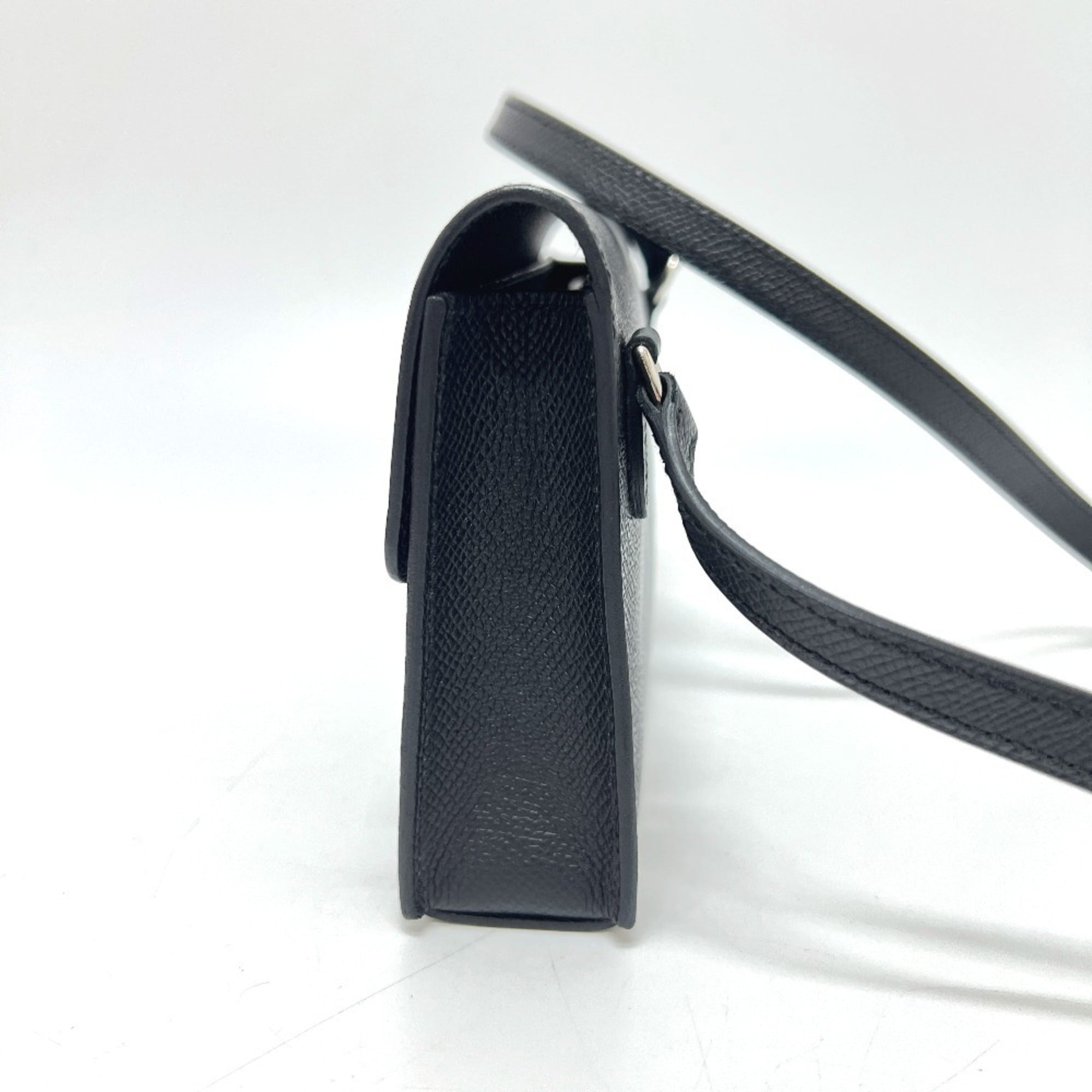 Hermes Black Epsom Leather Shoulder Bag (Pre-Owned)