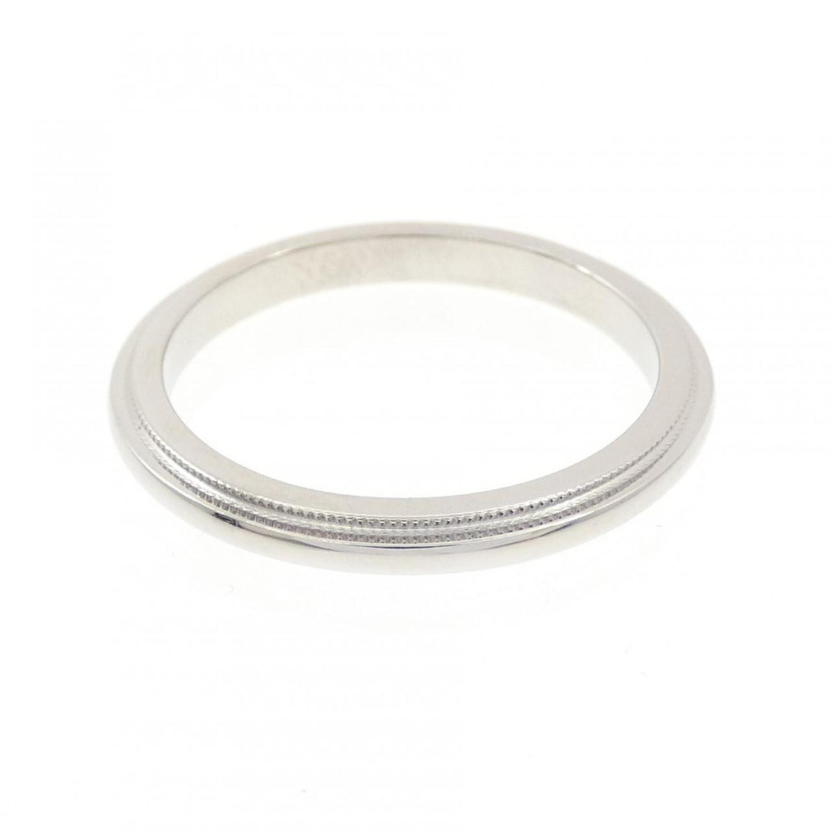 Tiffany Platinum 950 Band Ring (Pre-Owned)