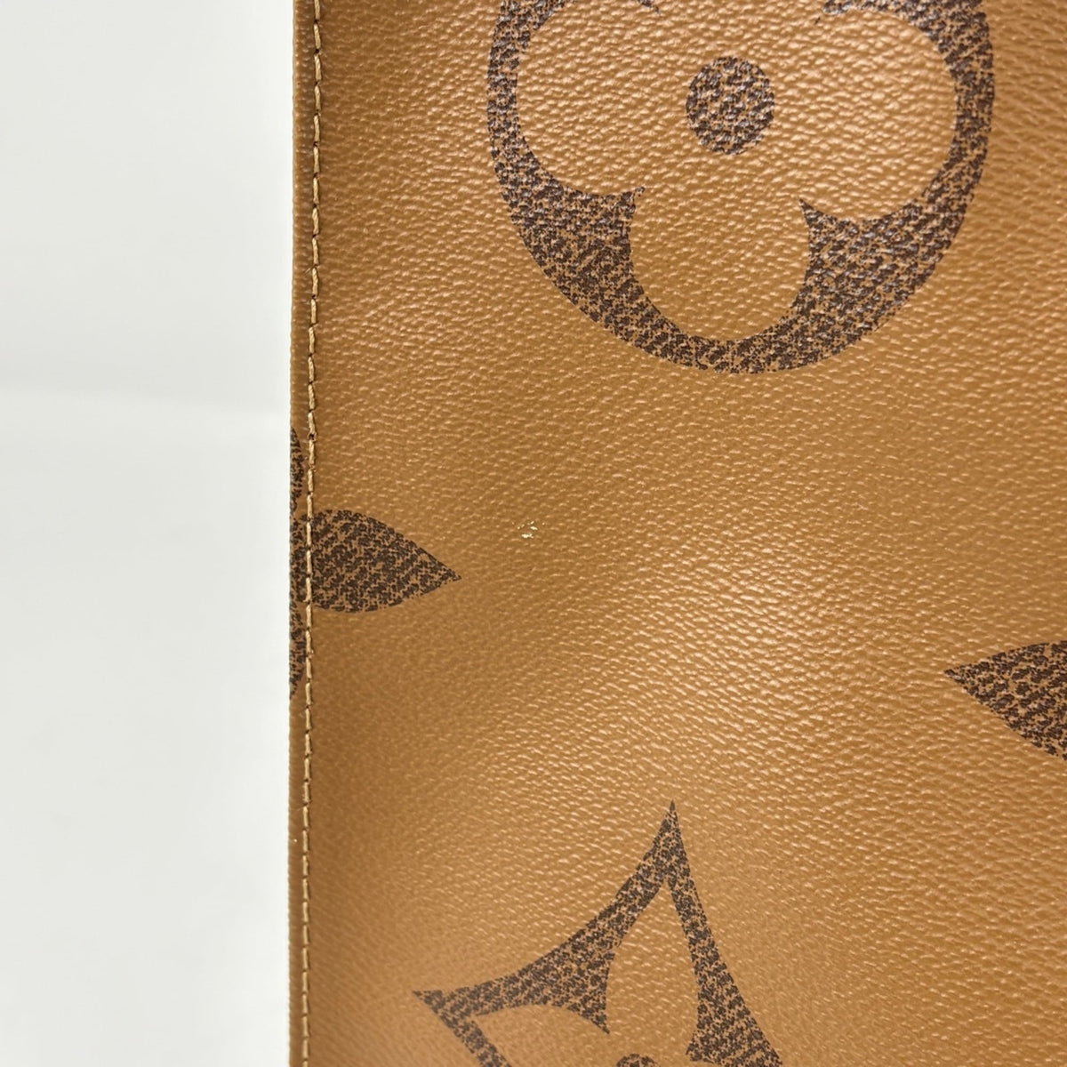Louis Vuitton Brown Monogram Reverse Shoulder Bag Tote Bag (Pre-Owned)