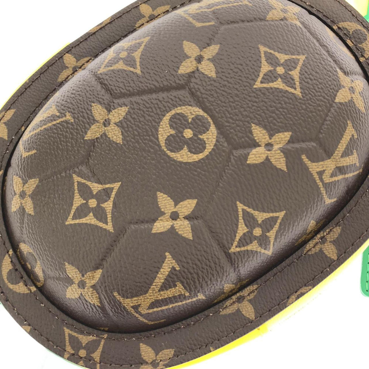 Louis Vuitton Marron Coated Canvas Leather Shoulder Bag (Pre-Owned)