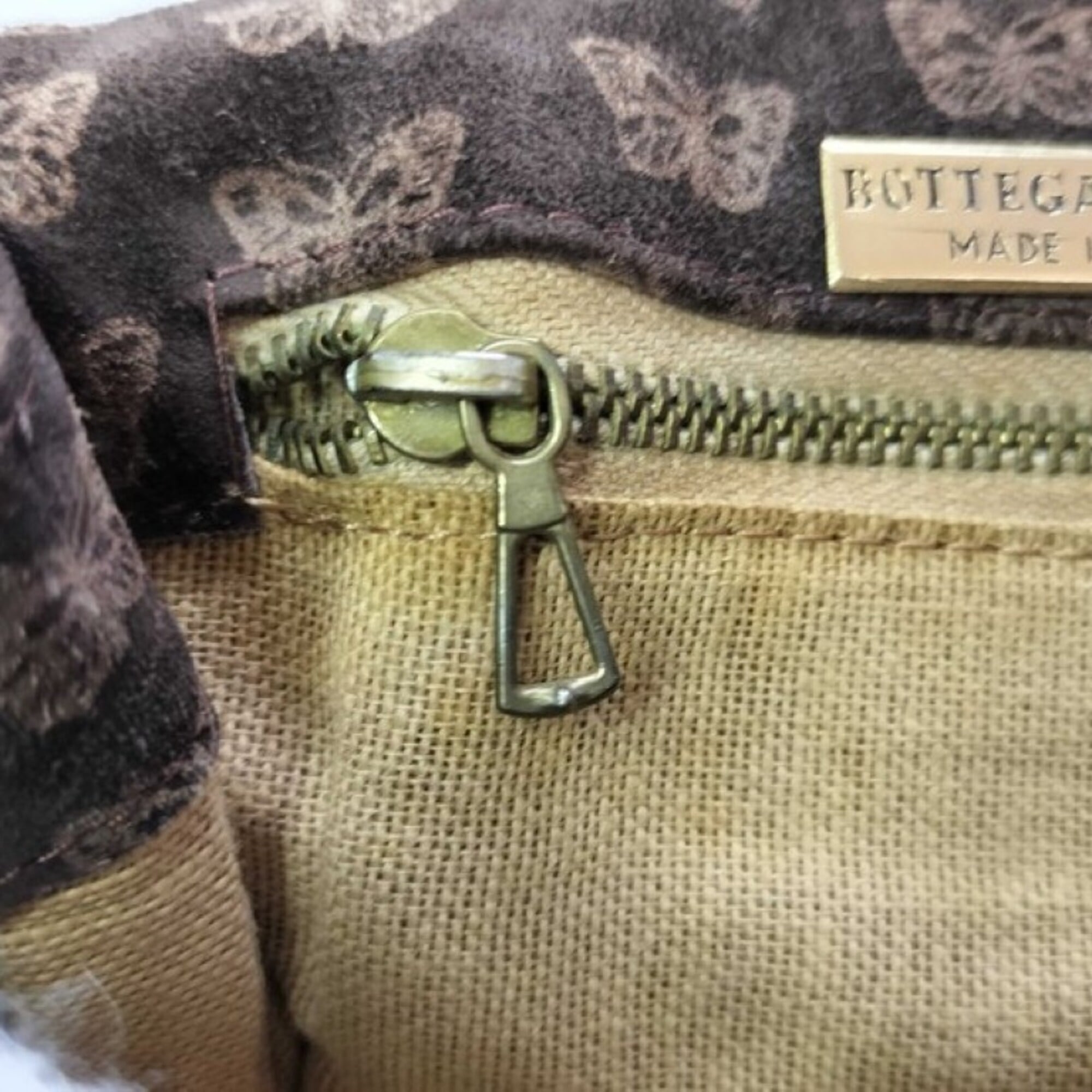 Bottega Veneta Brown Suede Leather Shoulder Bag (Pre-Owned)