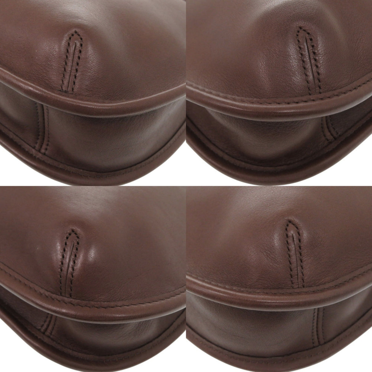 Coach Brown Leather Shoulder Bag (Pre-Owned)