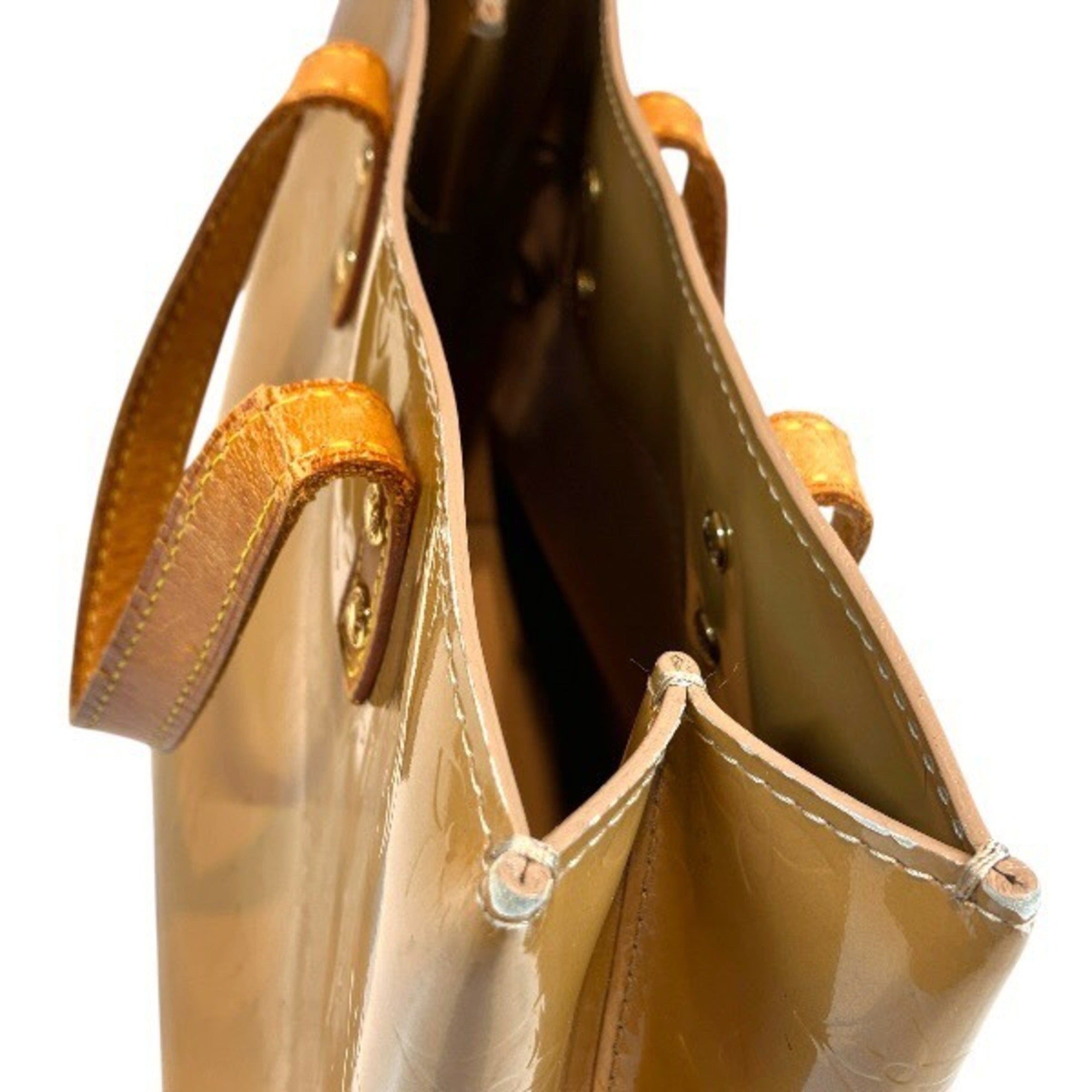 Louis Vuitton Noisette Leather Handbag (Pre-Owned)