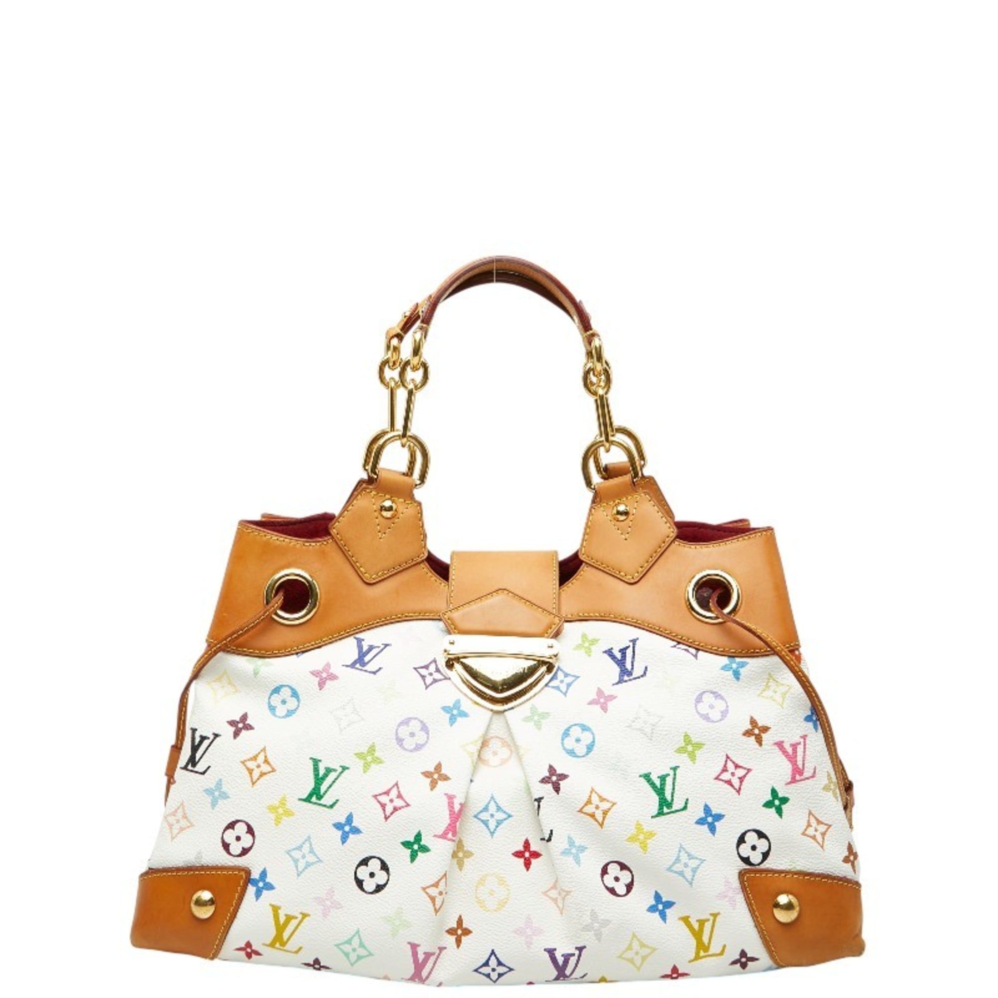 Louis Vuitton Monogram Multicolore Blanc White Pvc Leather Handbag (Pre-Owned)
