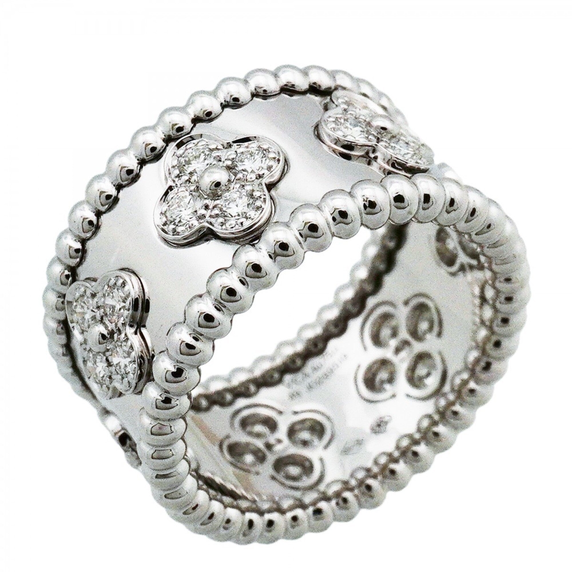 Van Cleef & Arpels White Gold (18K) Band Ring (Pre-Owned)
