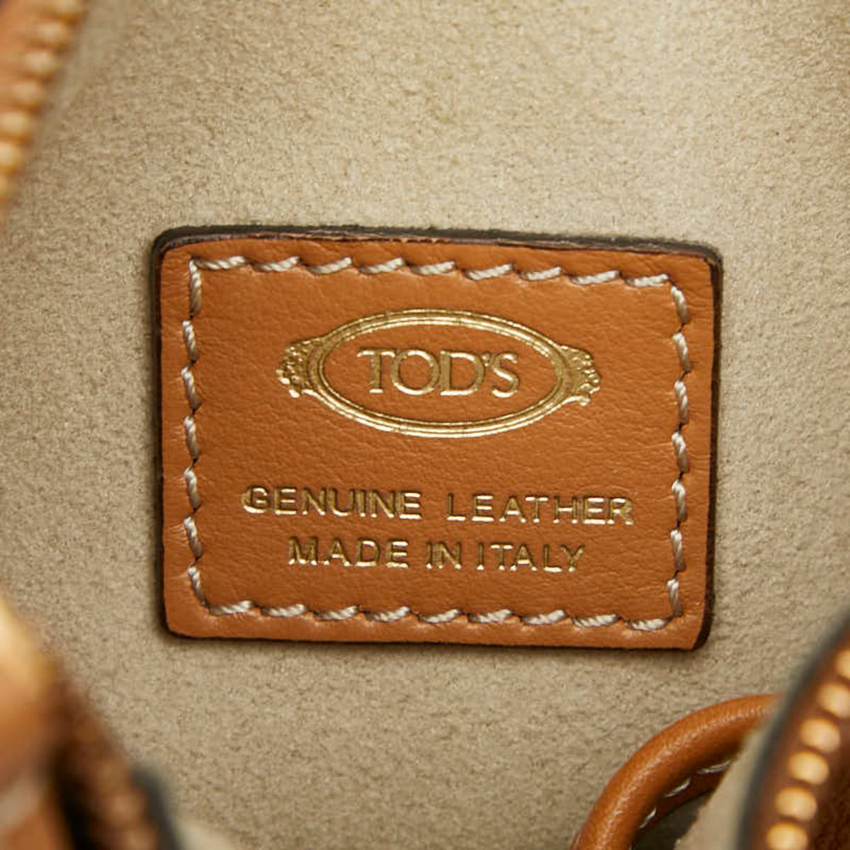 Tod's Brown Leather Shoulder Bag (Pre-Owned)
