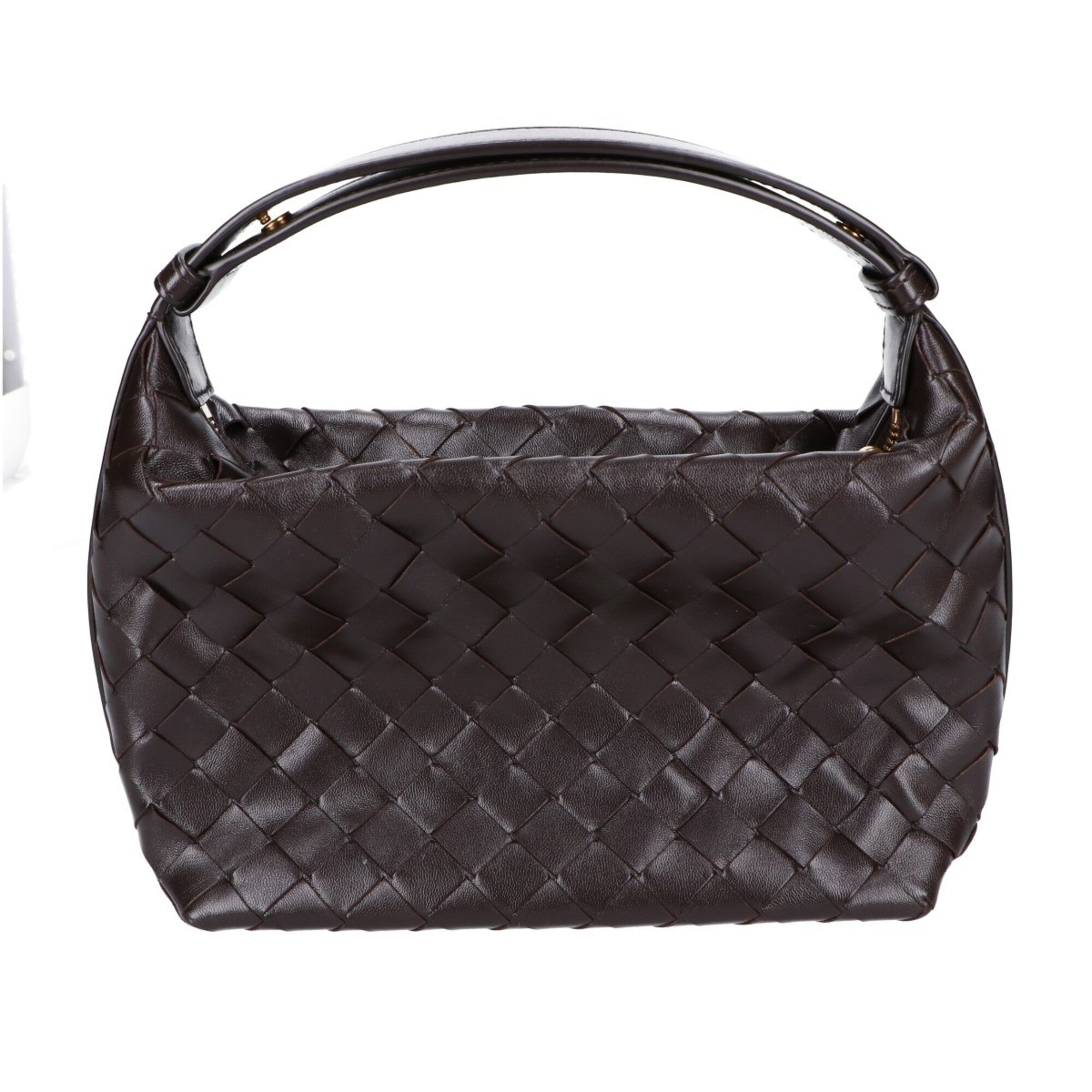 Bottega Veneta Leather Handbag Shoulder Bag (Pre-Owned)