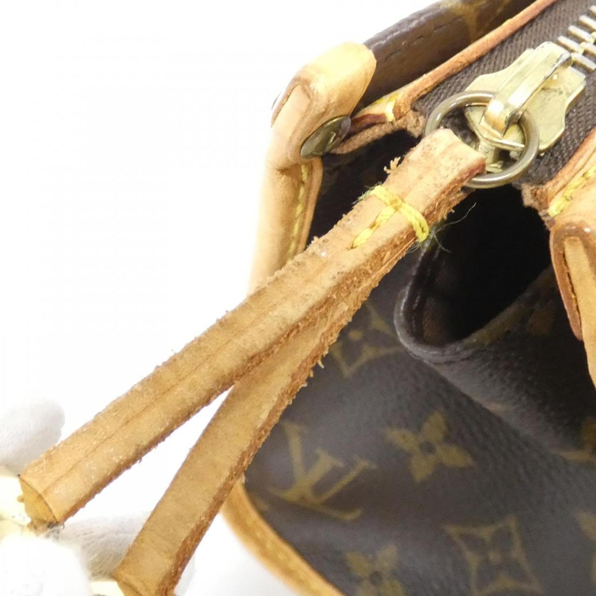 Louis Vuitton Brown Coated Canvas Handbag (Pre-Owned)