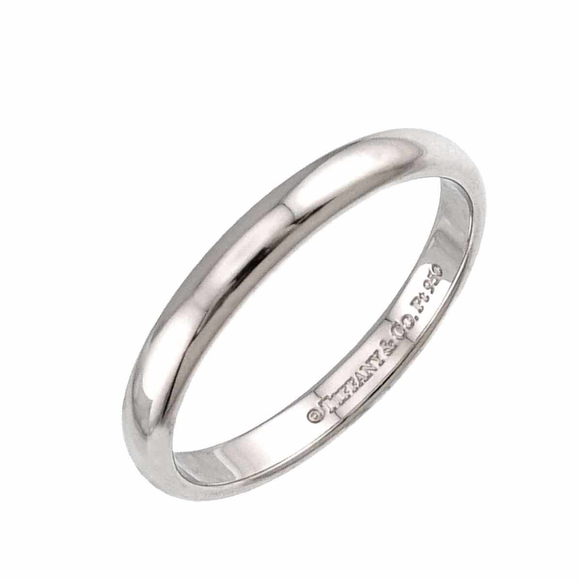 Tiffany Platinum 950 Band Ring (Pre-Owned)