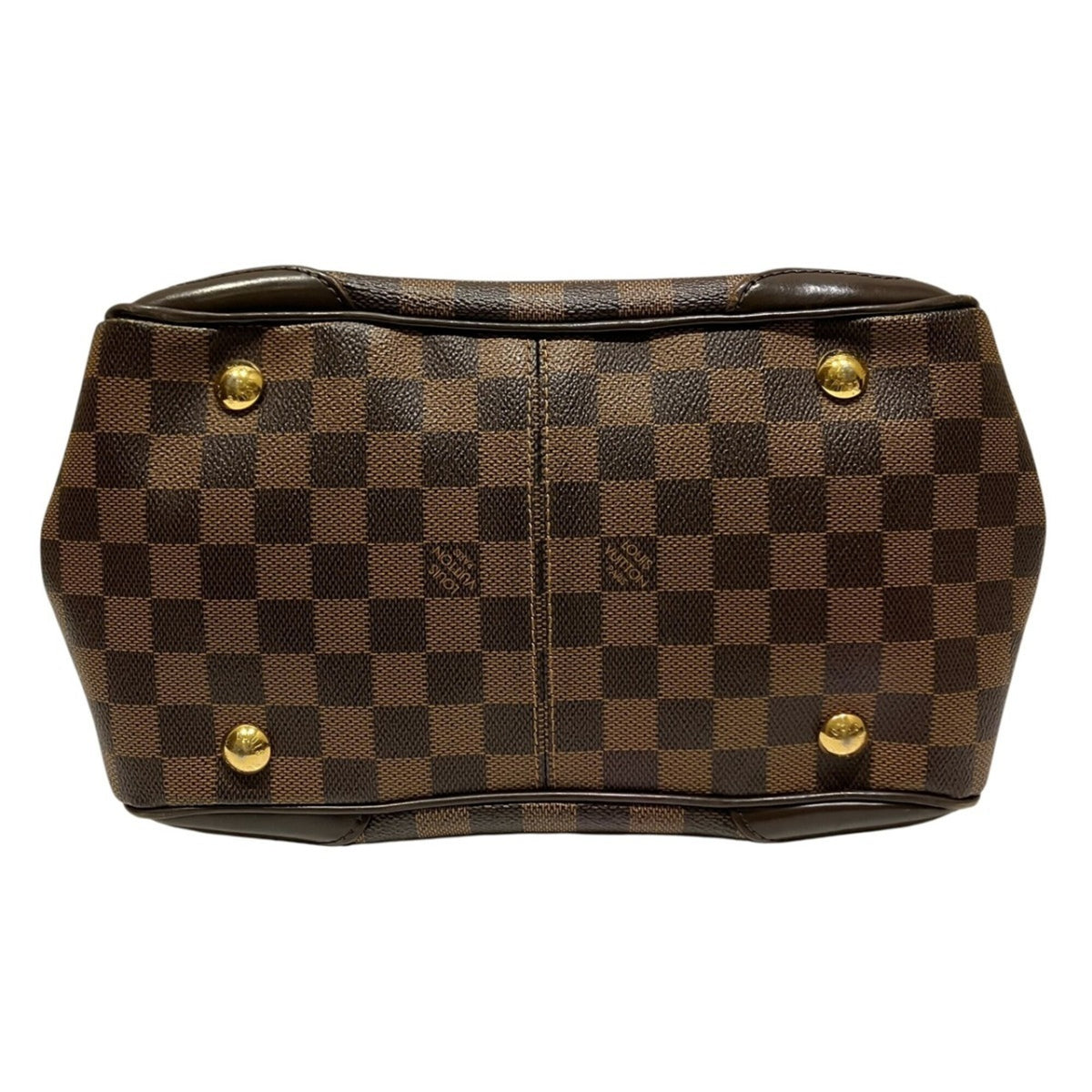Louis Vuitton Damier Brown Damier Canvas Handbag (Pre-Owned)